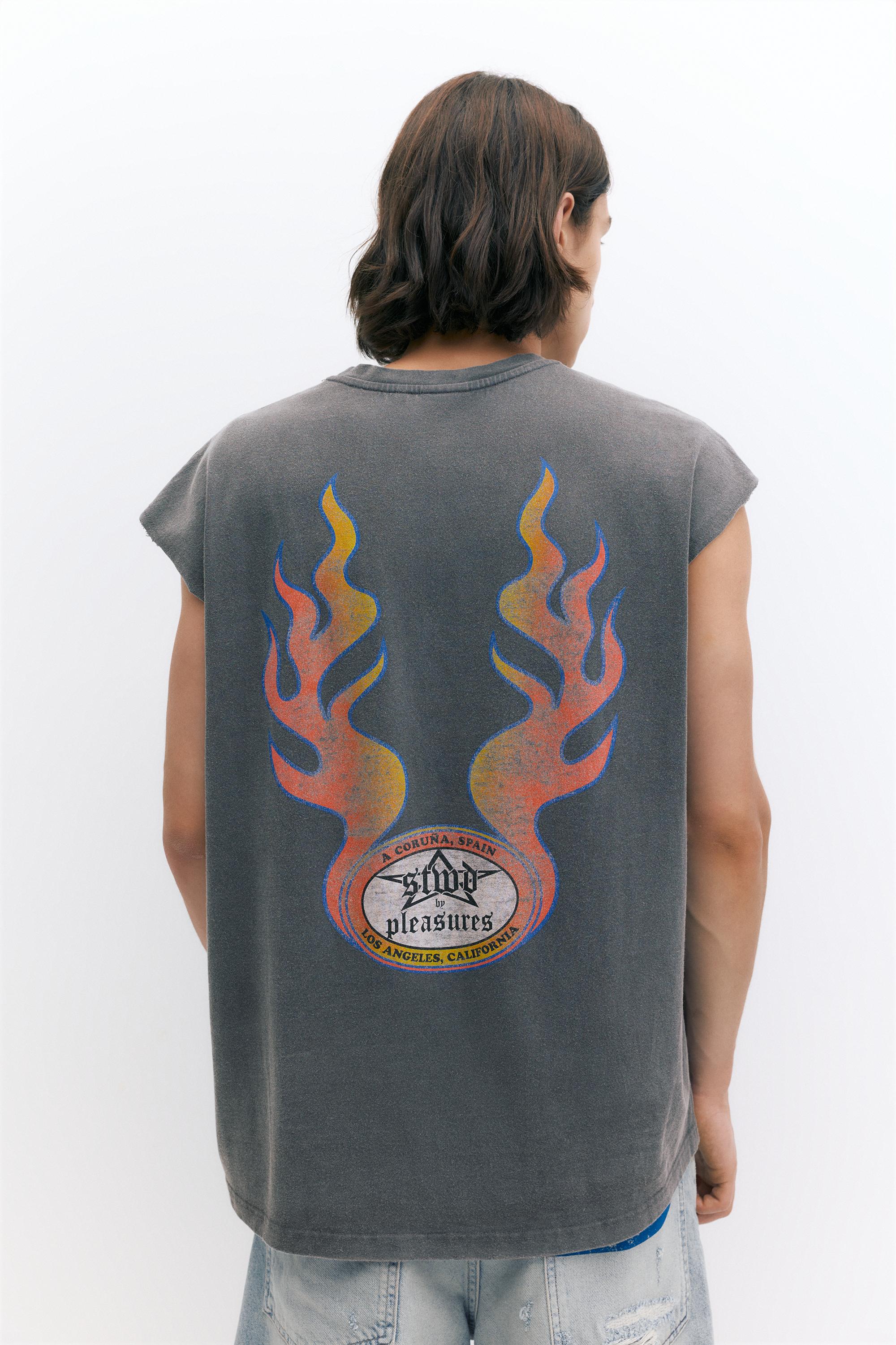 Pleasures x STWD tank top — Grey