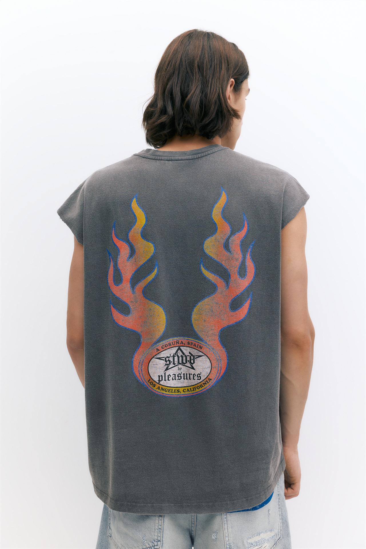 Pleasures x STWD tank top — Grey
