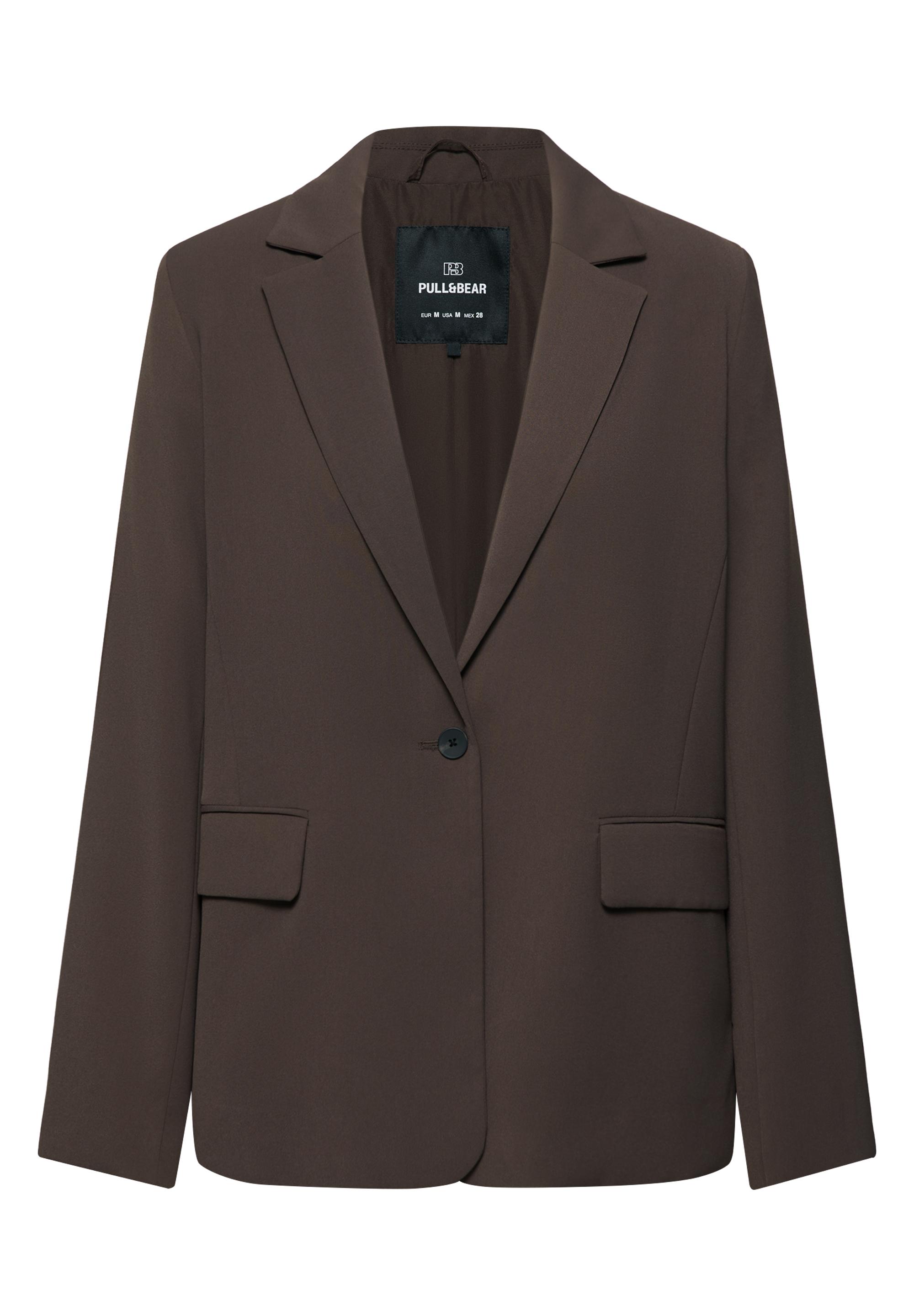 Basic blazer — Brown