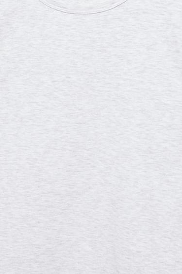 Fitted short sleeve T-shirt — Grey marl 7