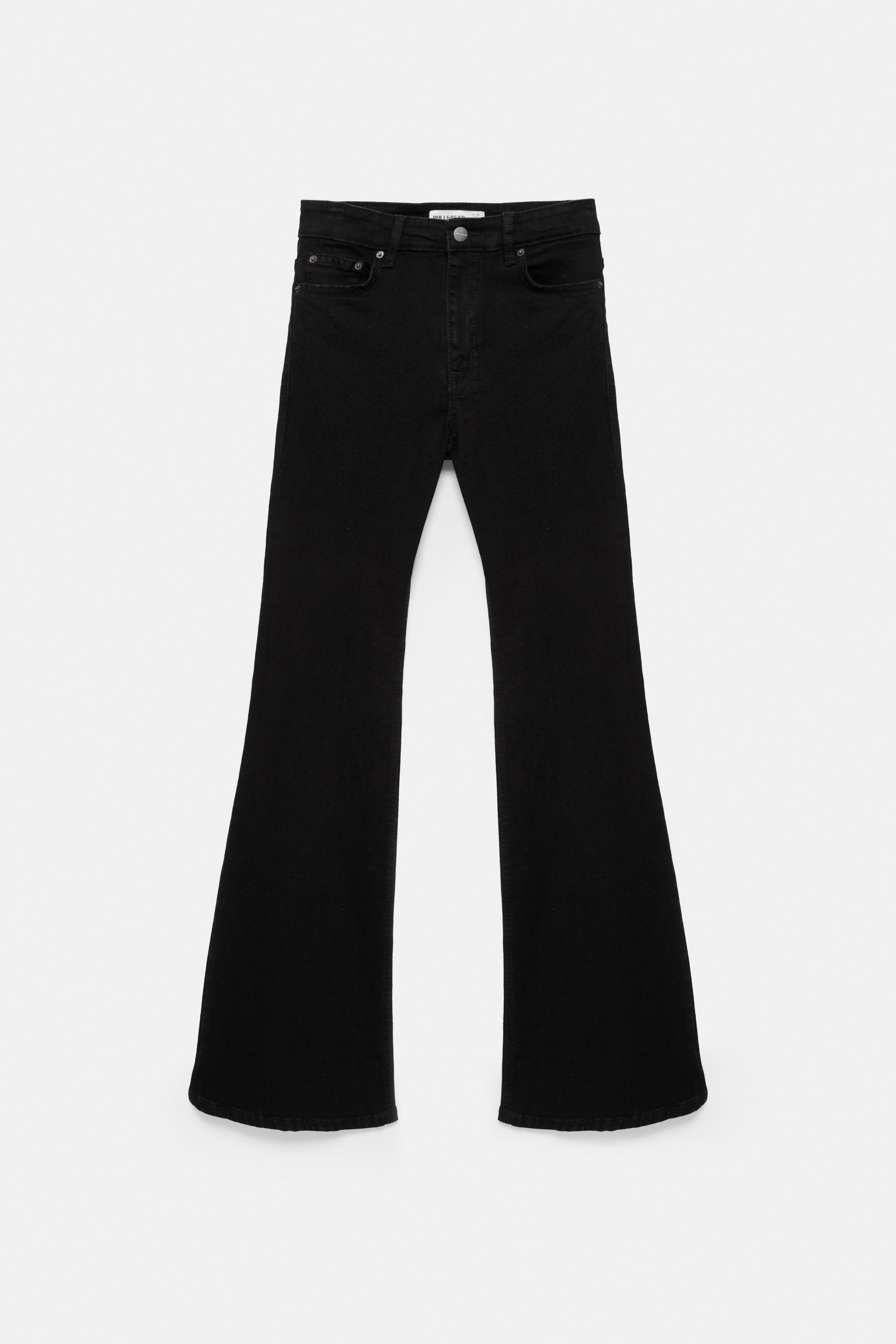 Skinny flared jeans — Black marl (alternate view)