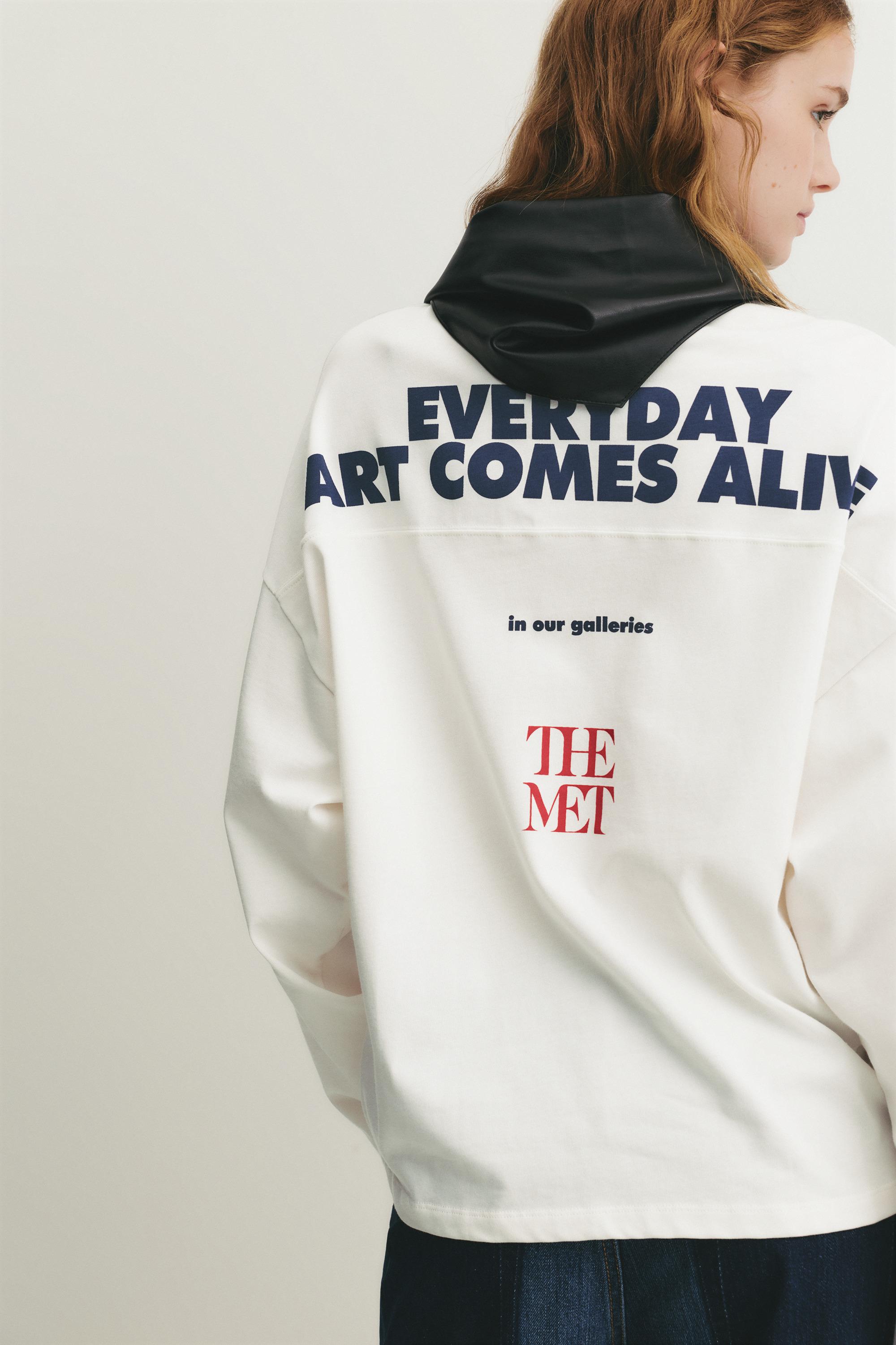 The Met beyaz t-shirt - Görsel 13