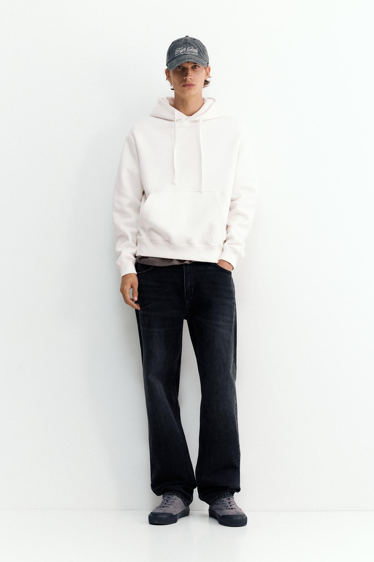 Basic hoodie — Off white