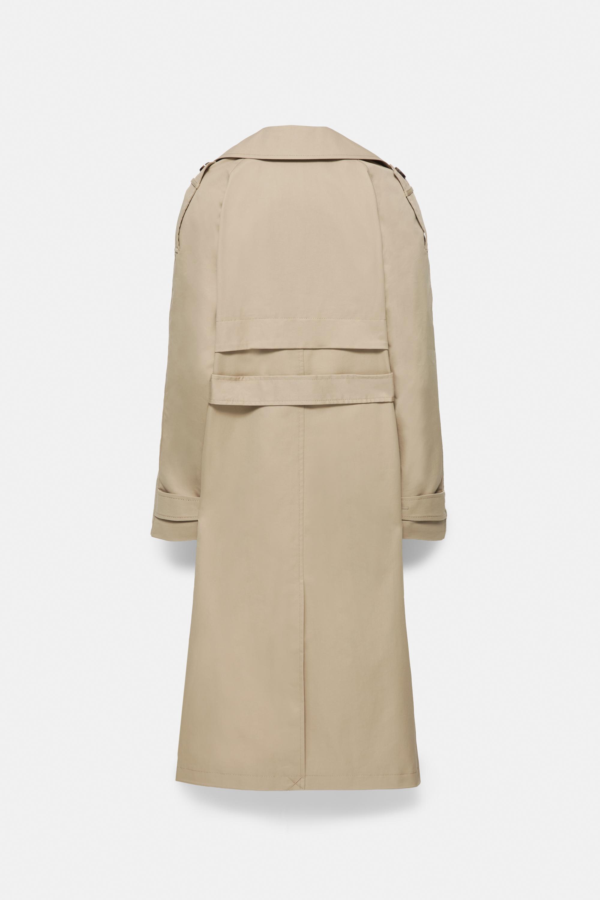 Trench coat — Sand