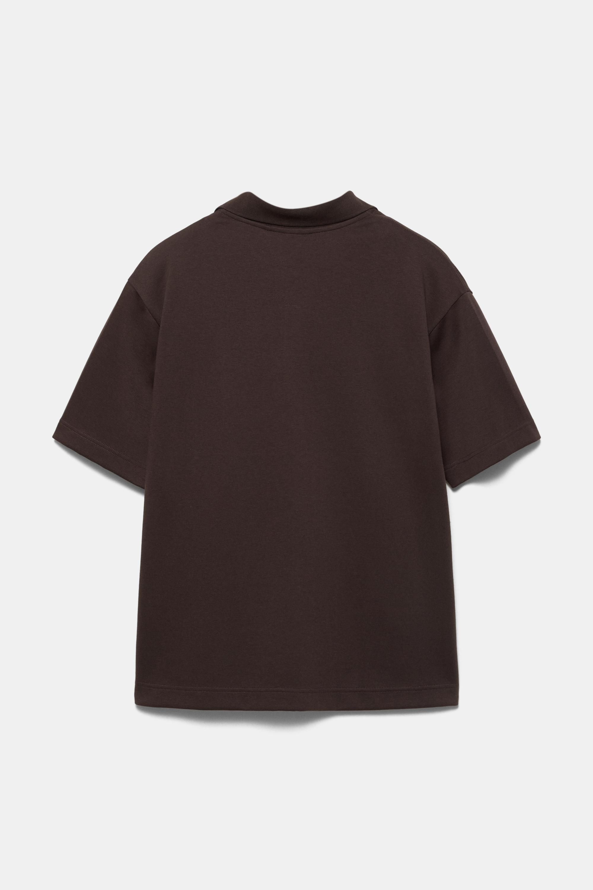 Kısa kollu interlok polo - Görsel 24