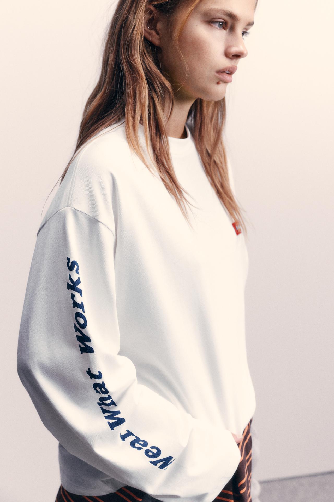 Dickies long sleeve T-shirt — Ice