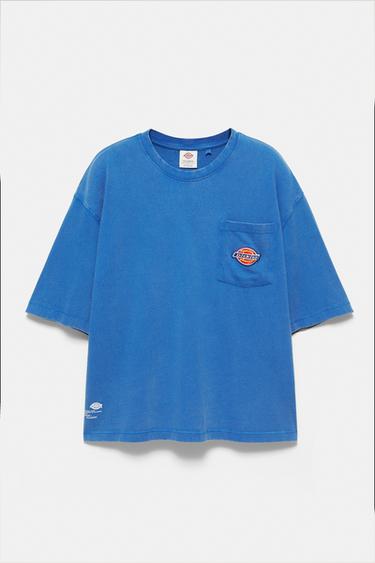 Blue boxy Dickies T-shirt — Blue 6