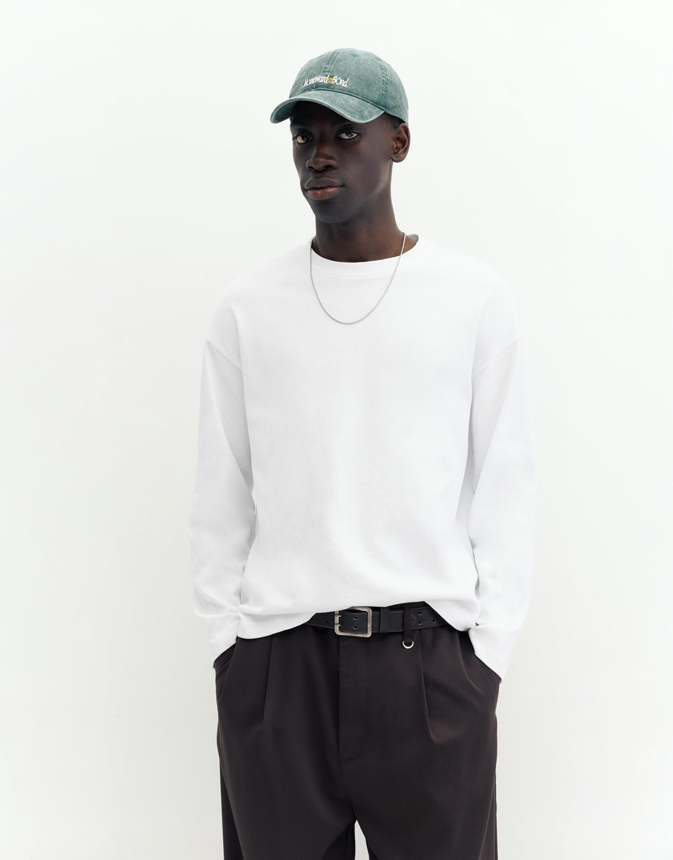 Heavy weight relaxed fit T-shirt — White