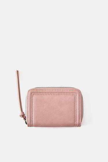 Distressed wallet — Pink 1