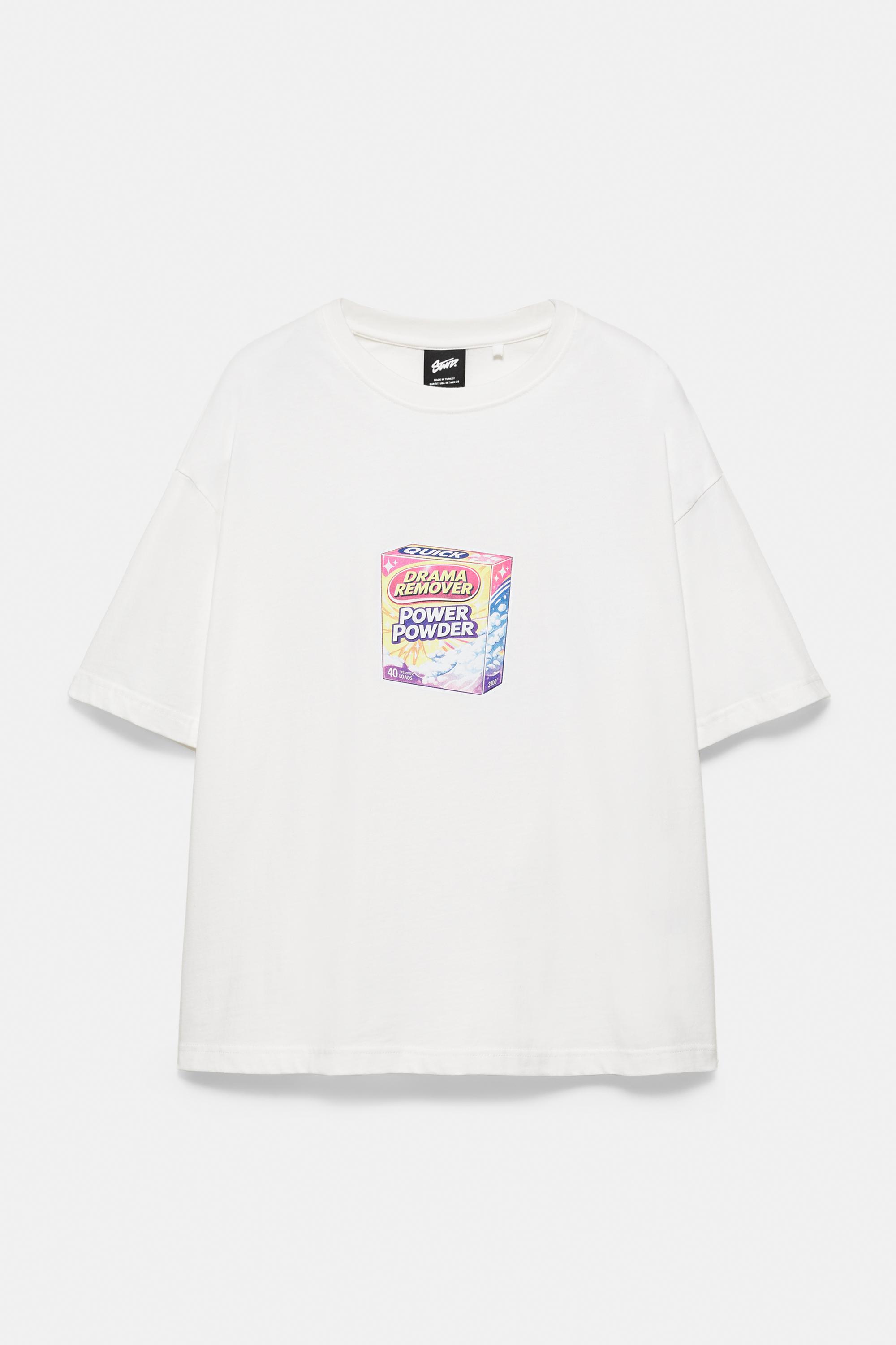 STWD detergent graphic T-shirt — White