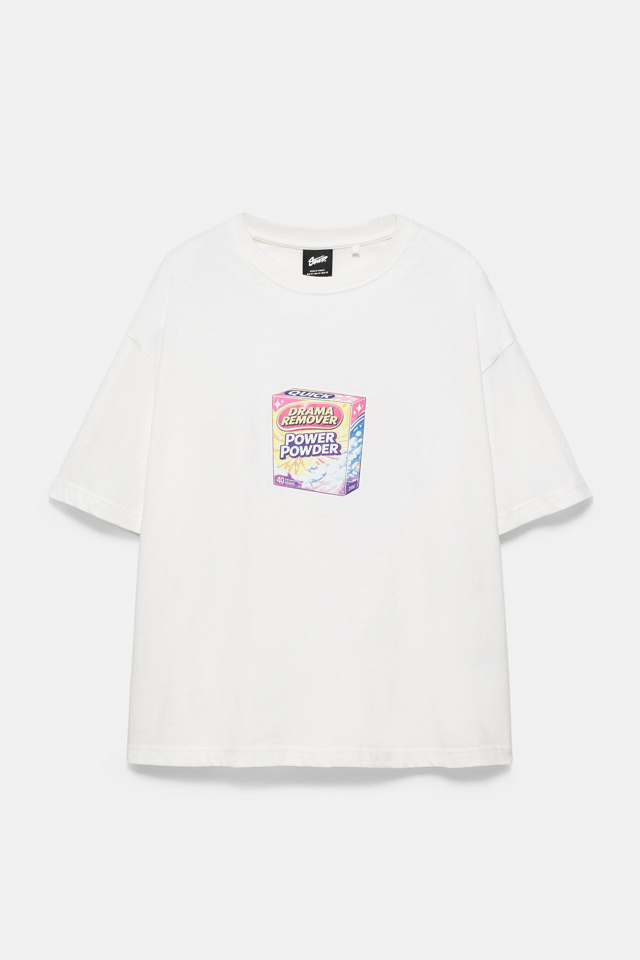 STWD detergent graphic T-shirt — White