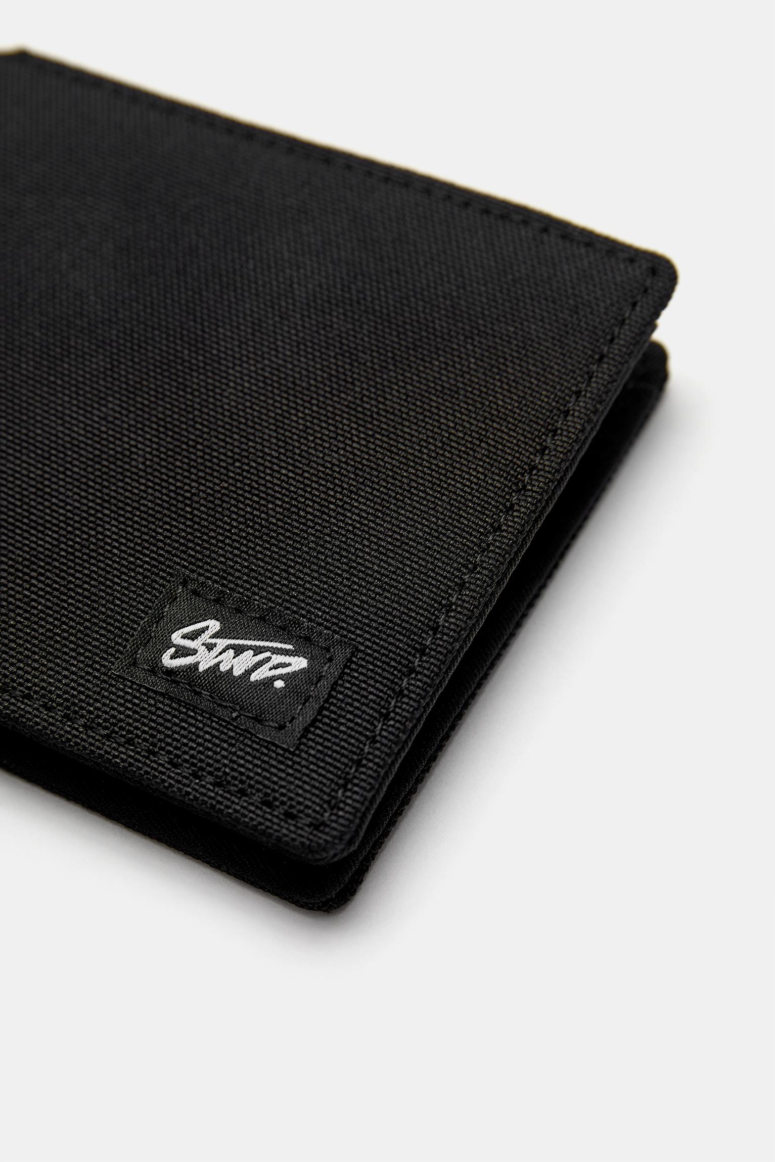 Nylon STWD wallet — Black