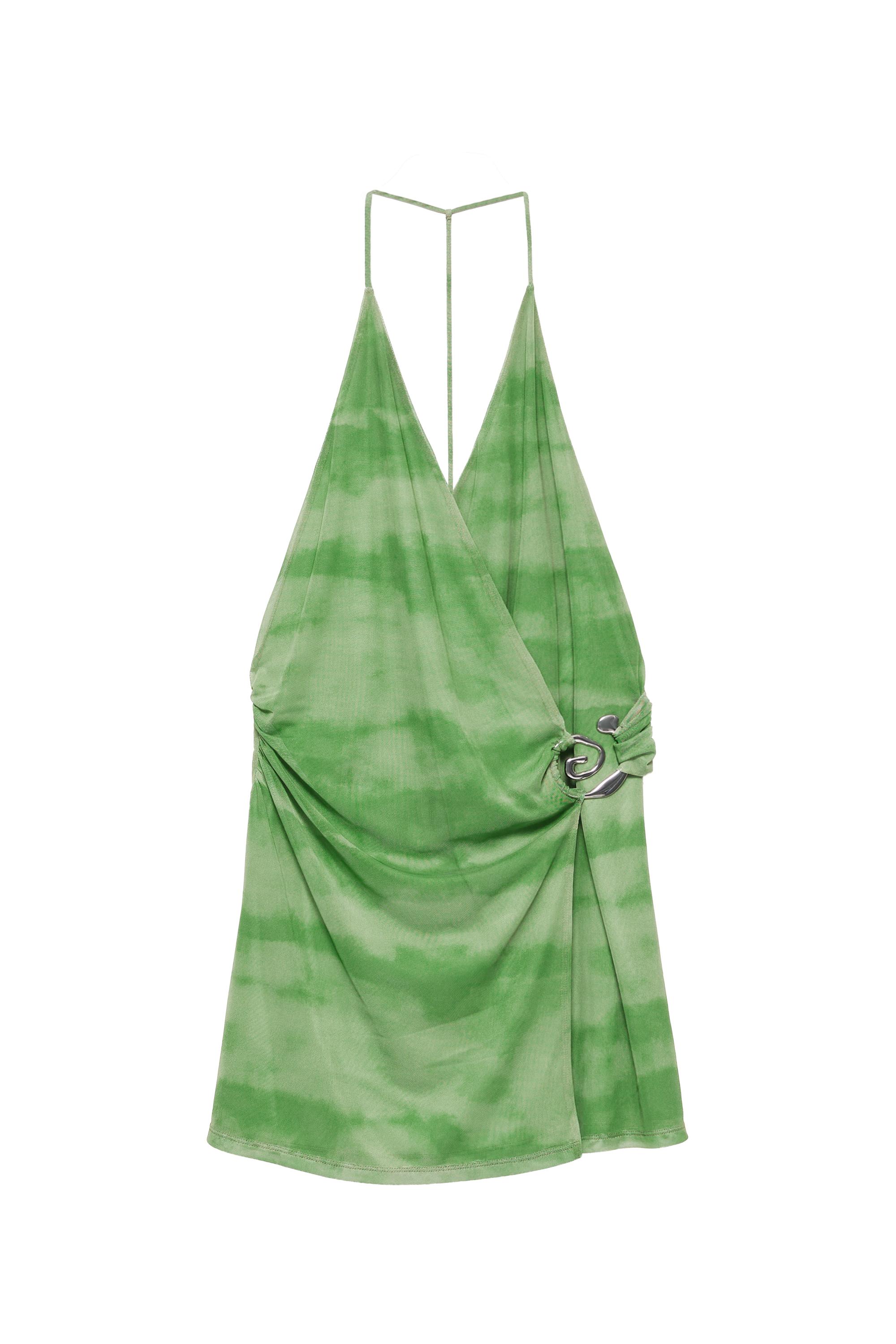 Pull&Bear Halter yaka kısa elbise görsel 2