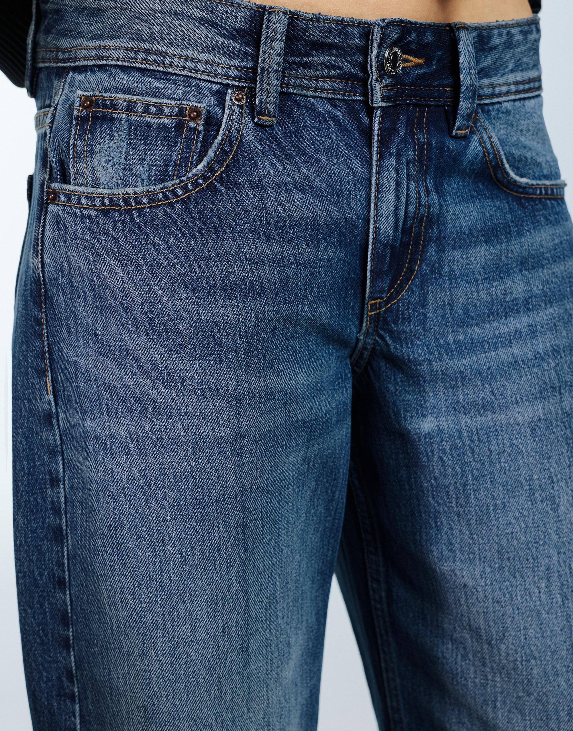 Düşük bel straight fit jean - Görsel 102