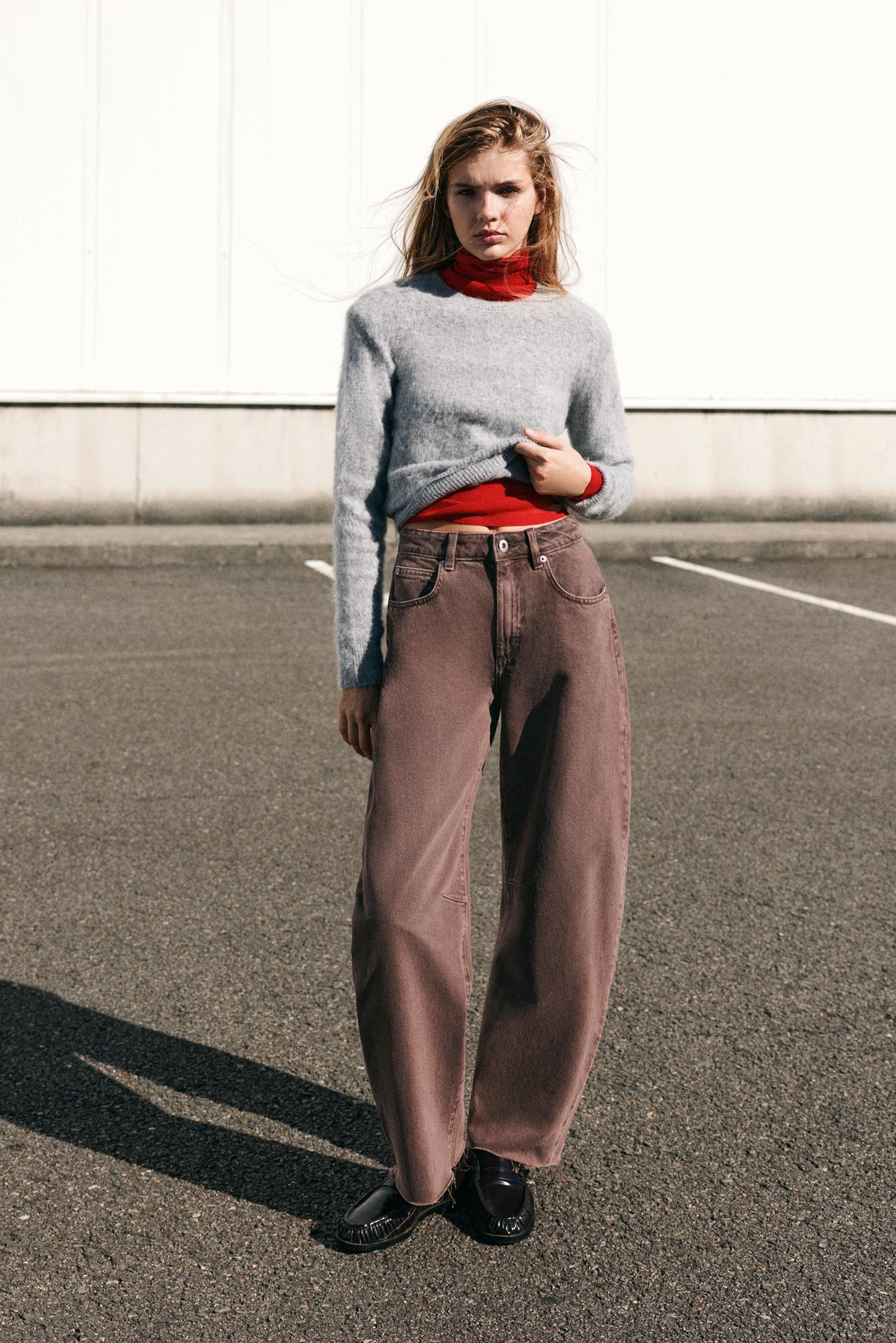 Balloon jeans — Brown