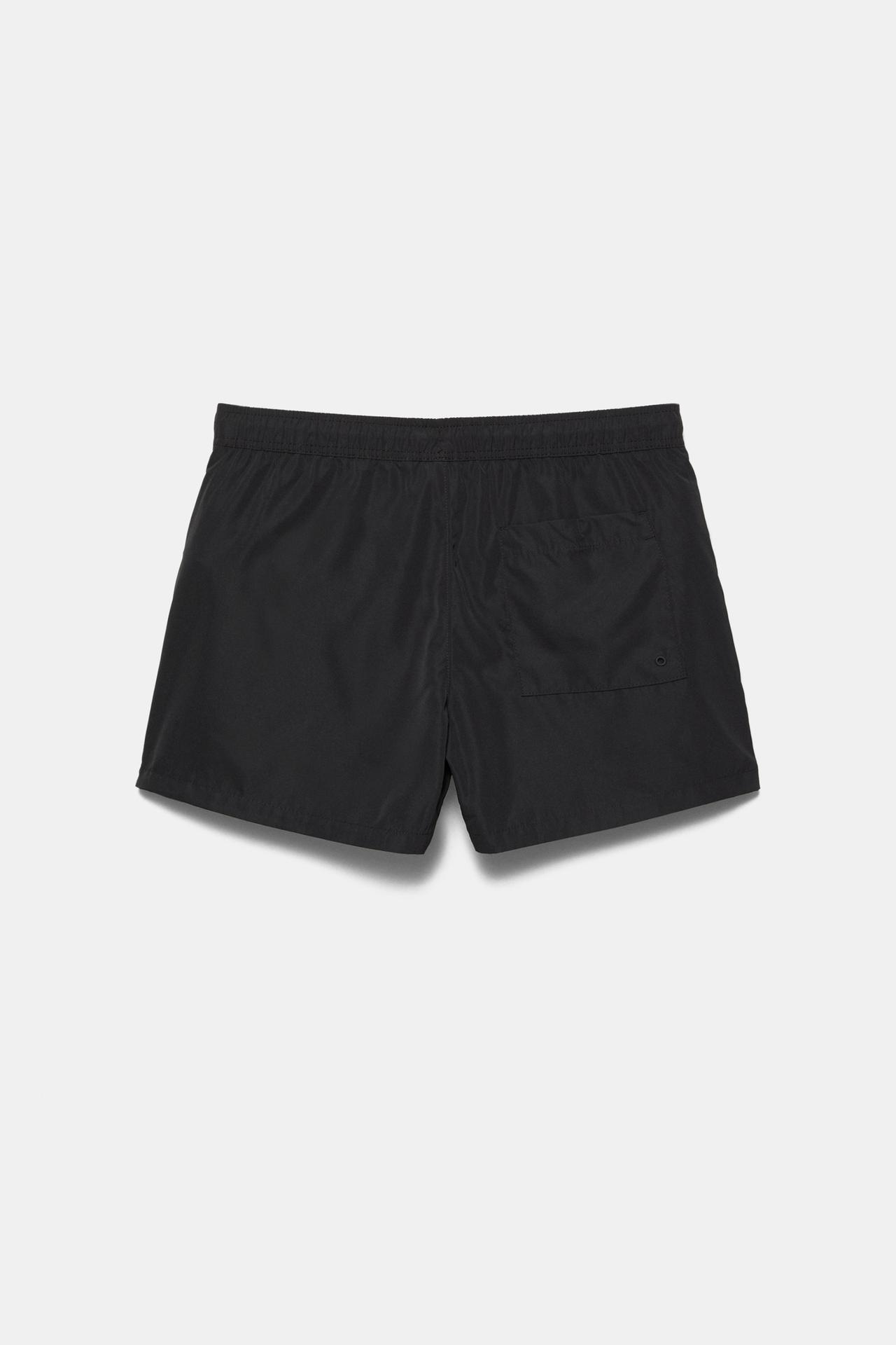 Basic swimming trunks — Black