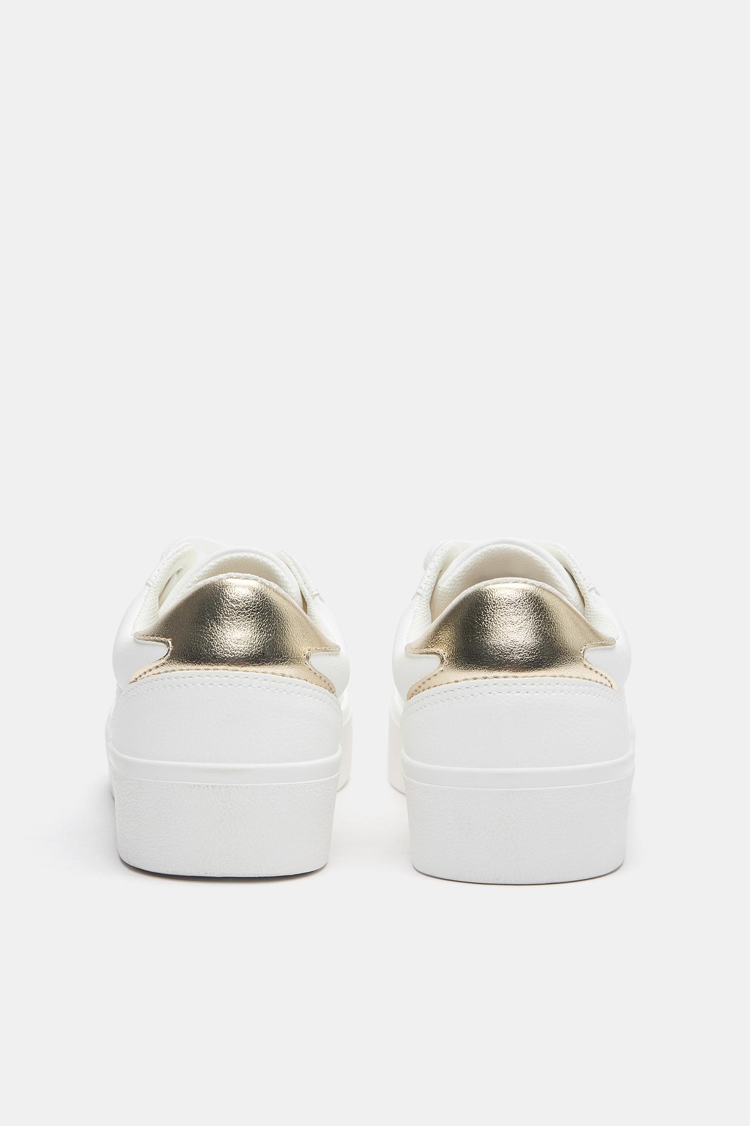 Chunky trainers with detail — White