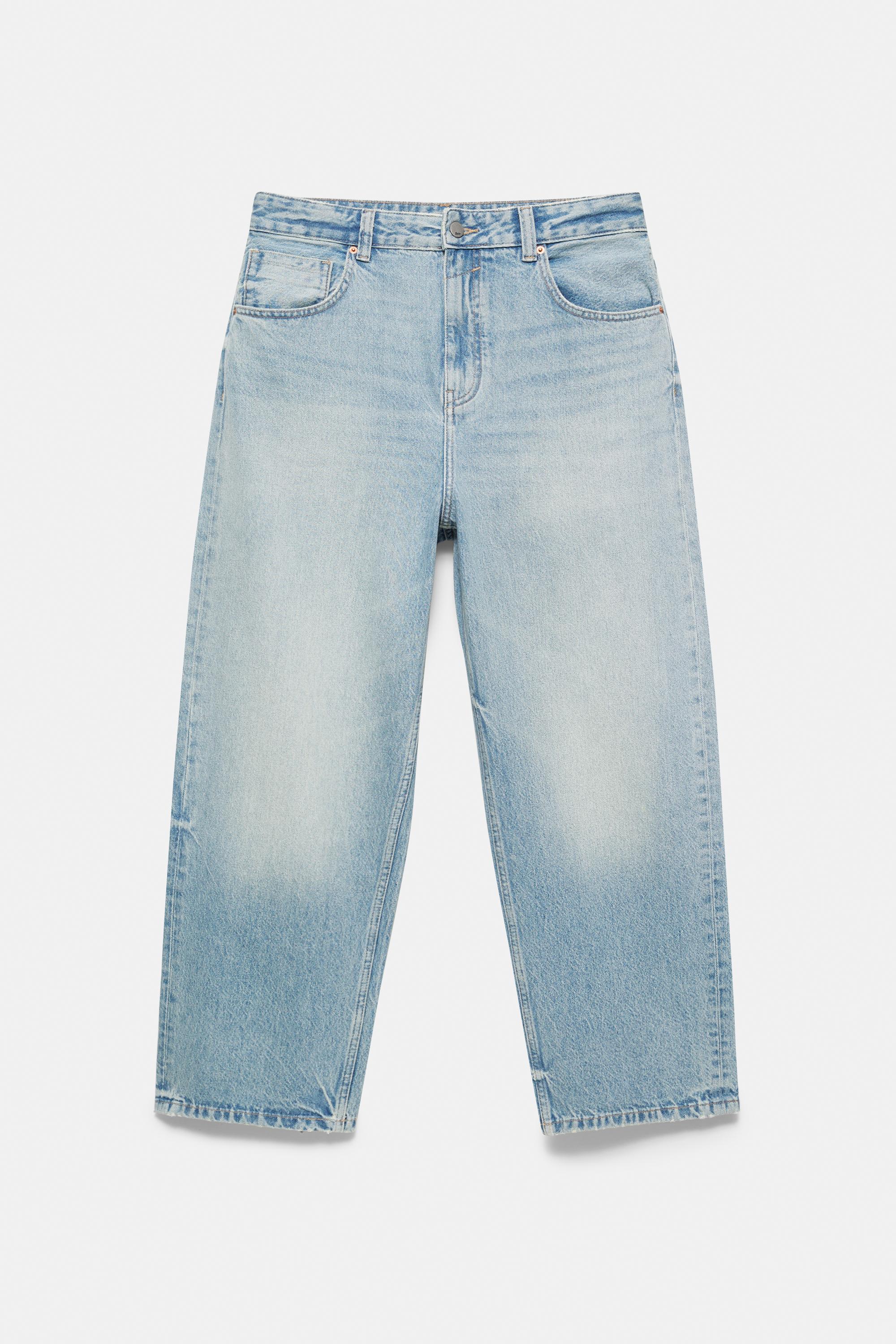 Relaxed baggy jeans — Pale indigo