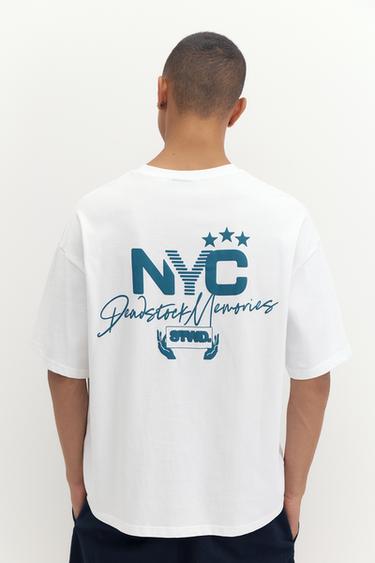 STWD NYC graphic T-shirt — White 2