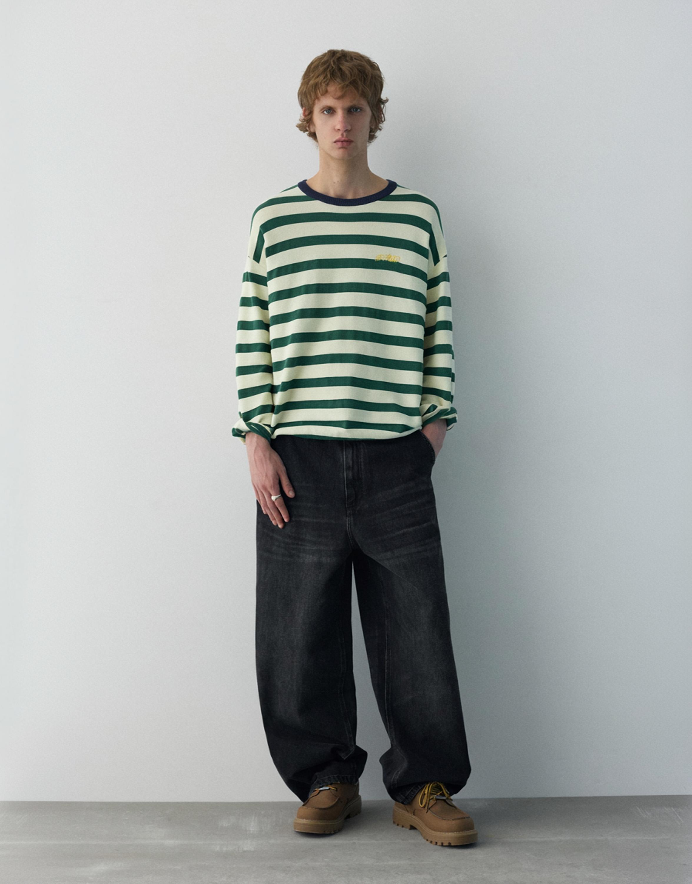 İşlemeli Skater Jean - Görsel 33
