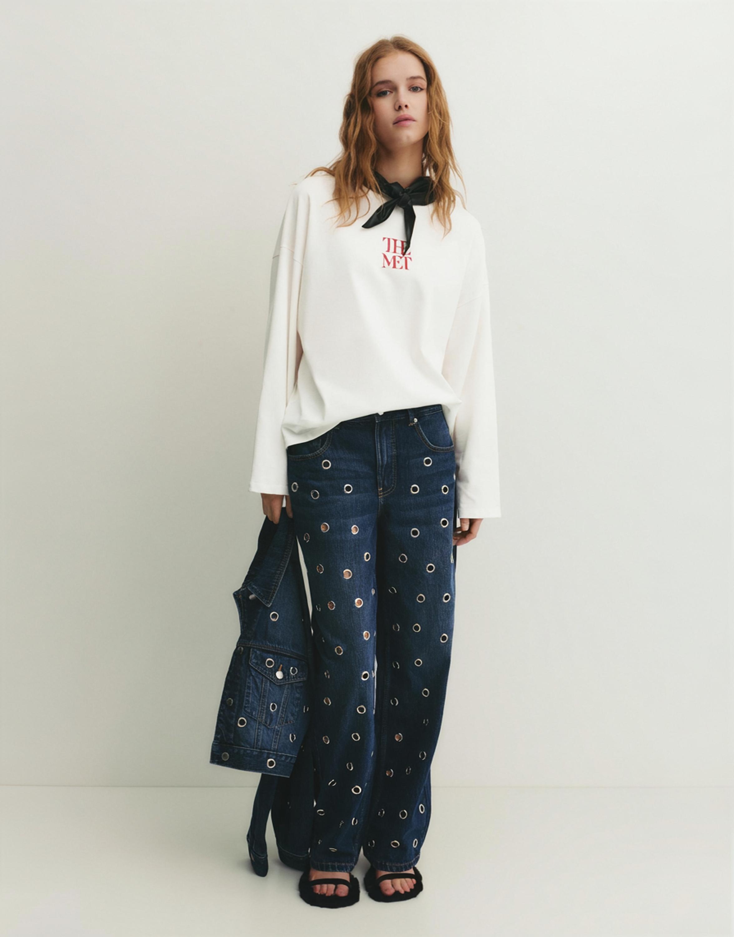 The Met beyaz t-shirt - Görsel 16