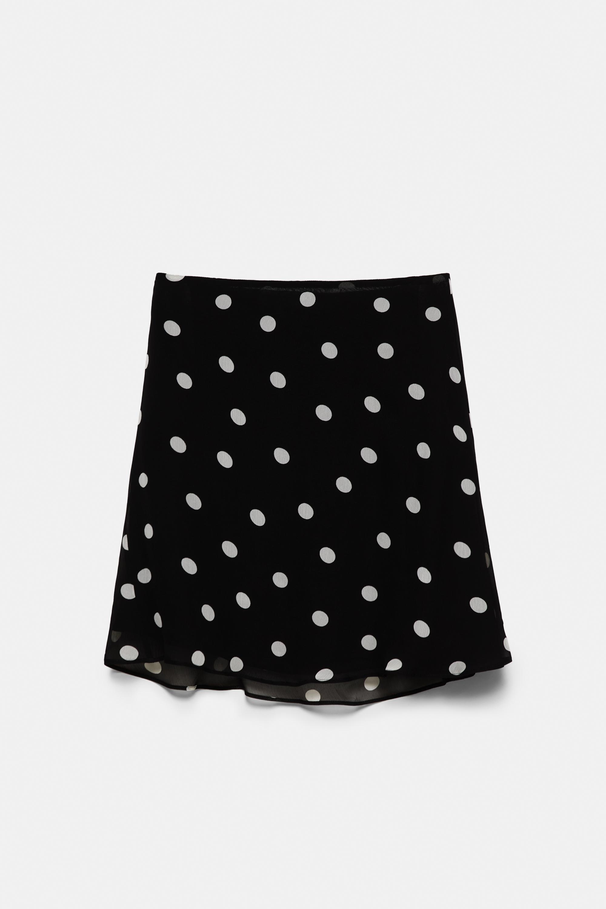 Polka dot skirt