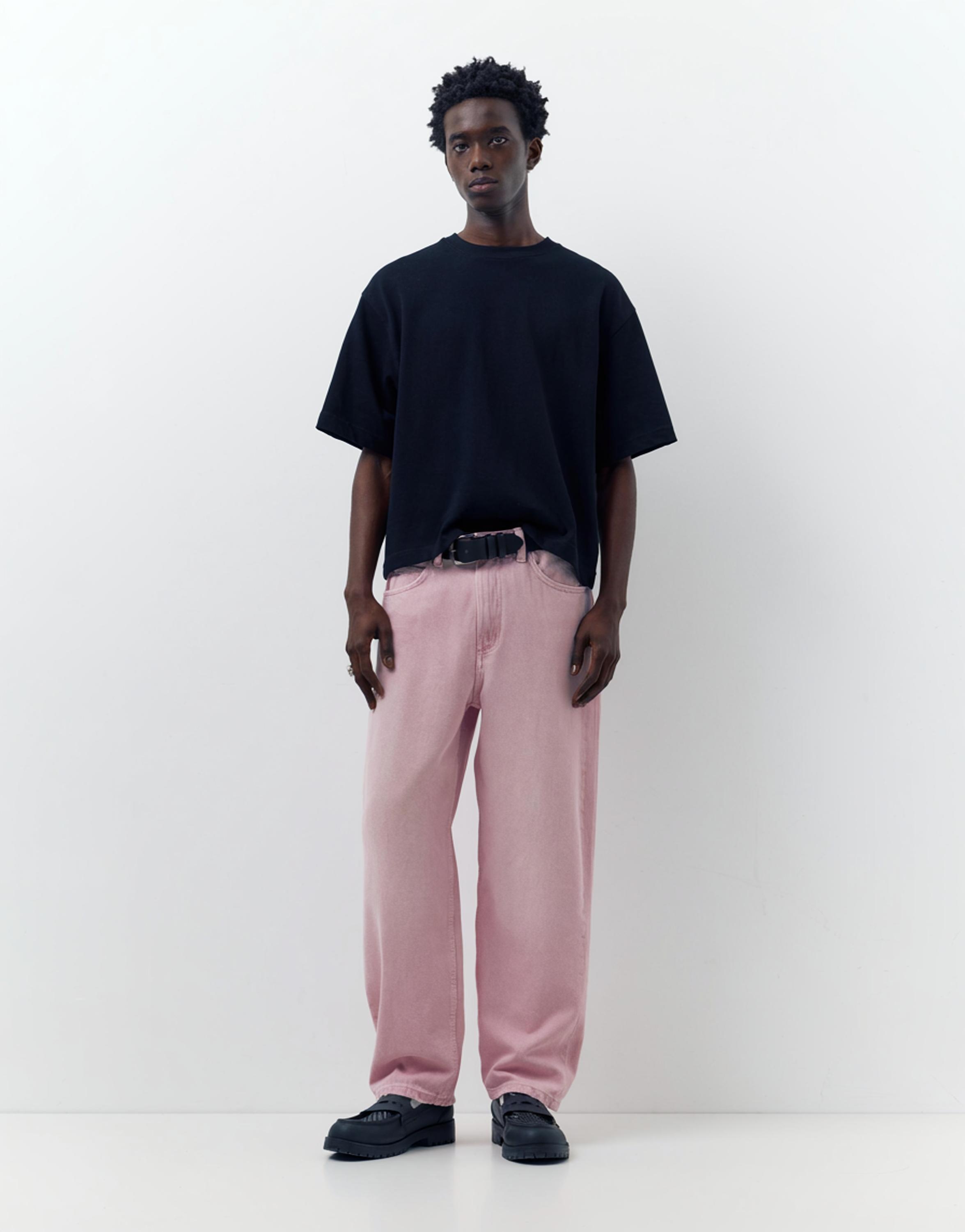 Baggy jeans — Rose pink