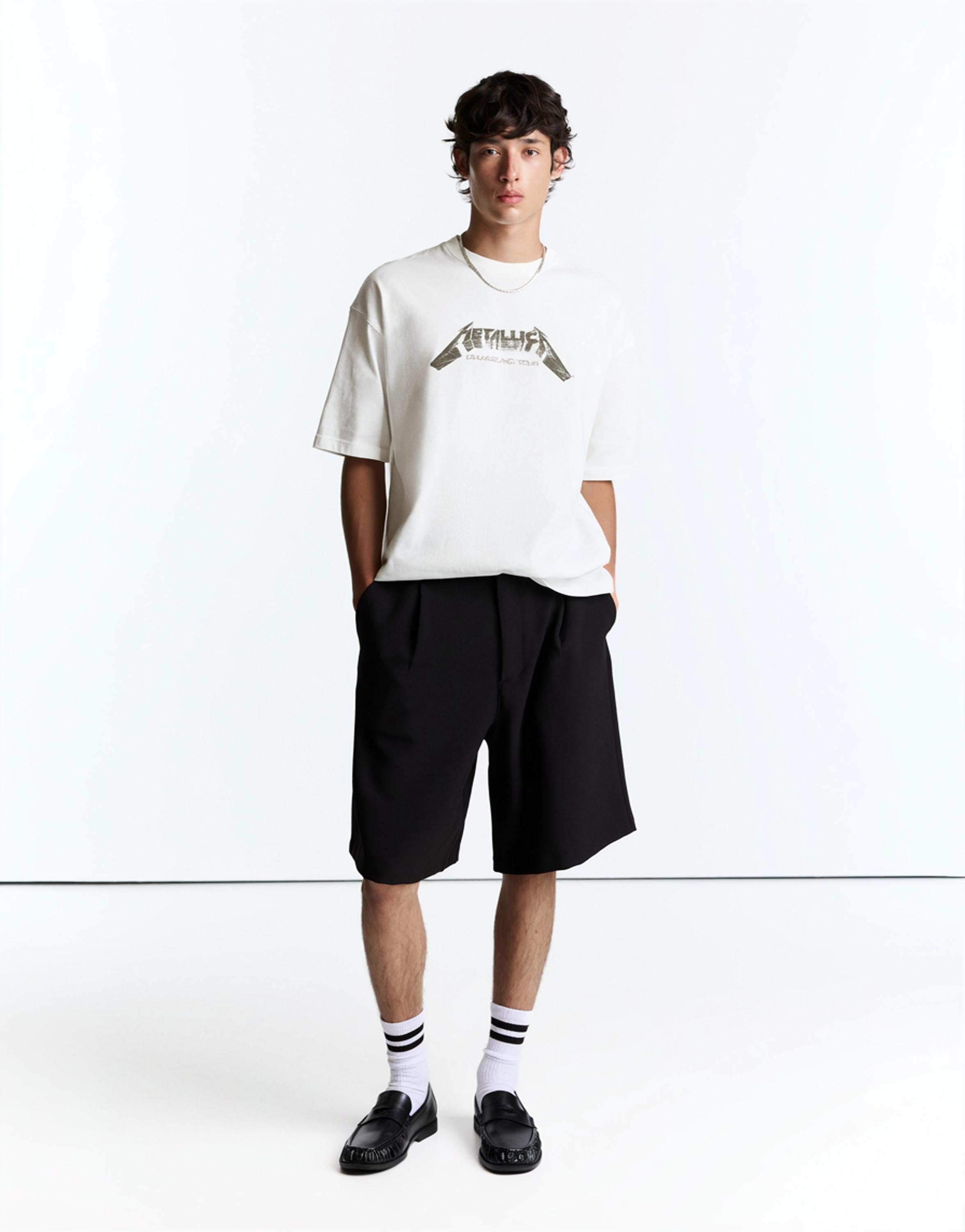Metallica Damage Inc. Tour T-shirt — Off white