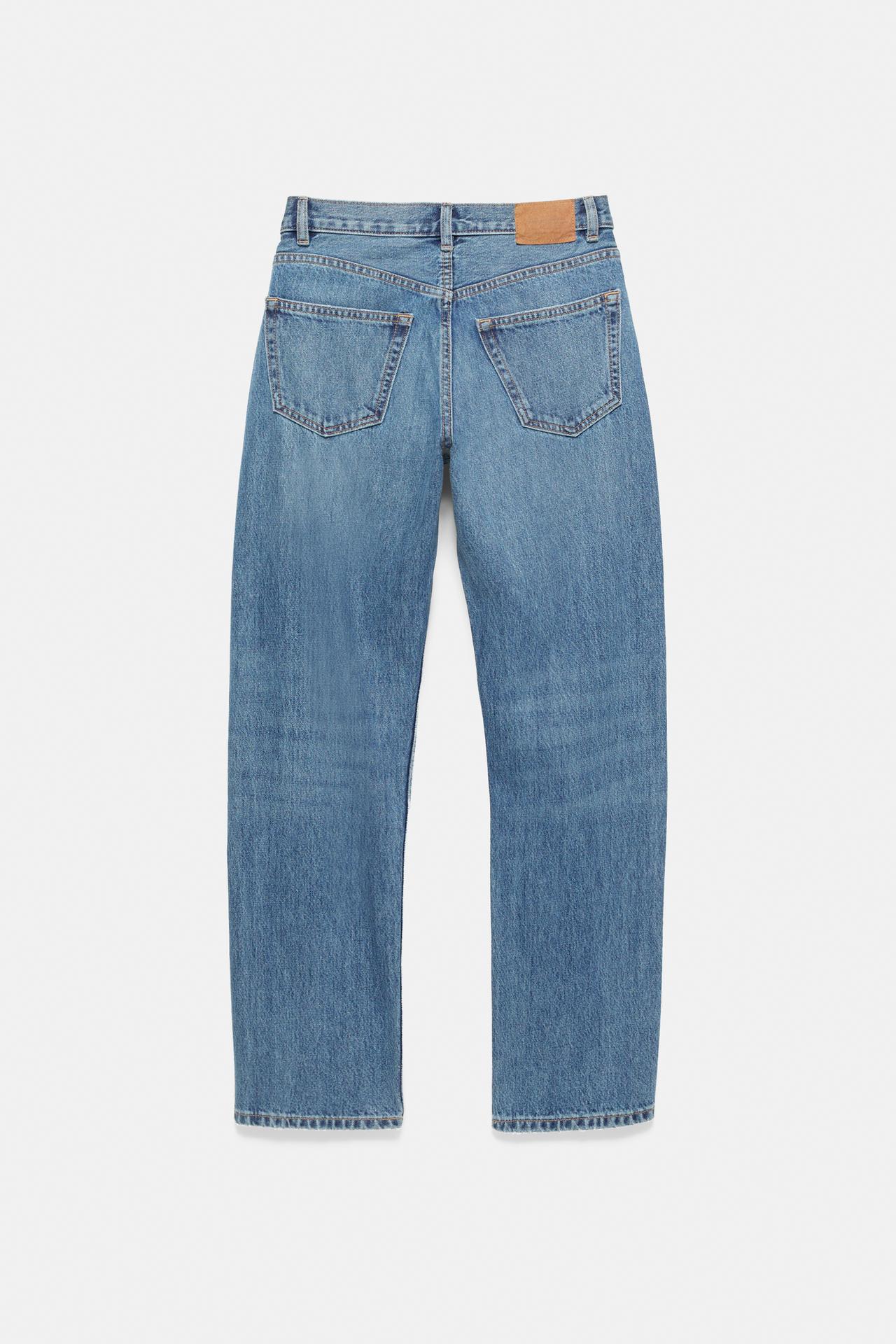 Straight jeans — Dark blue