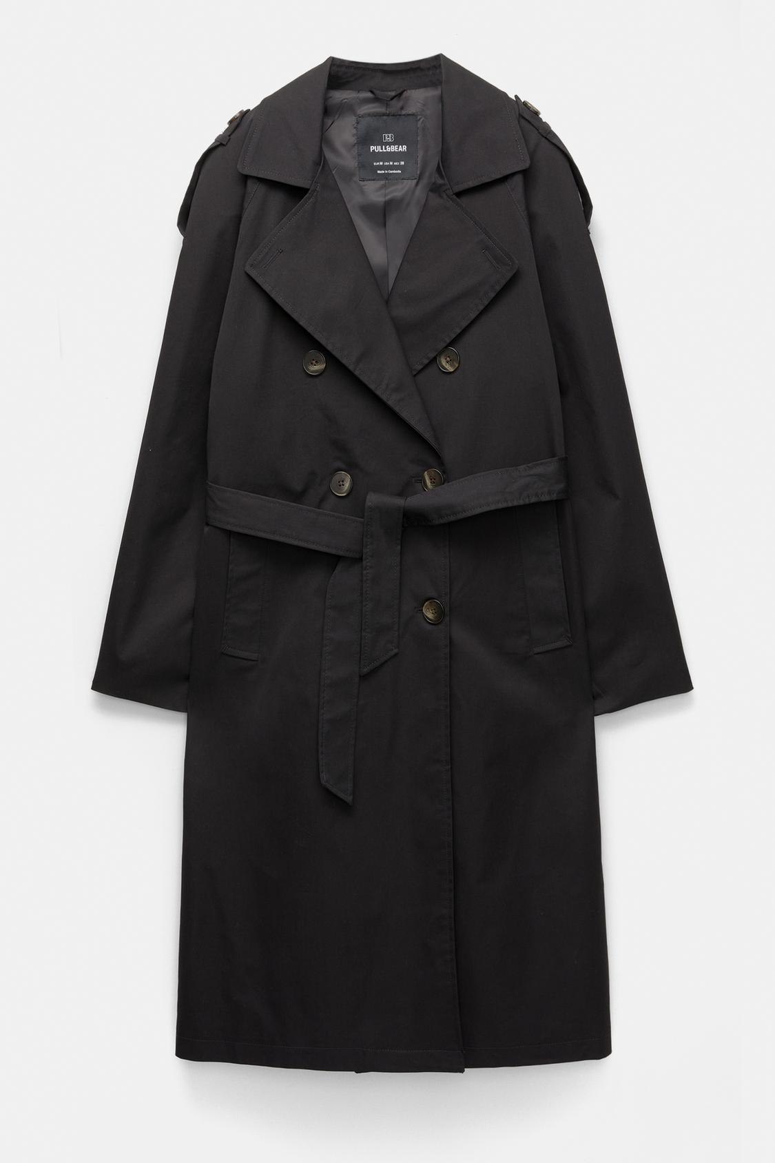 Pull Bear Trenchcoat Kunstleder Zara Pull&bear Asos Leather