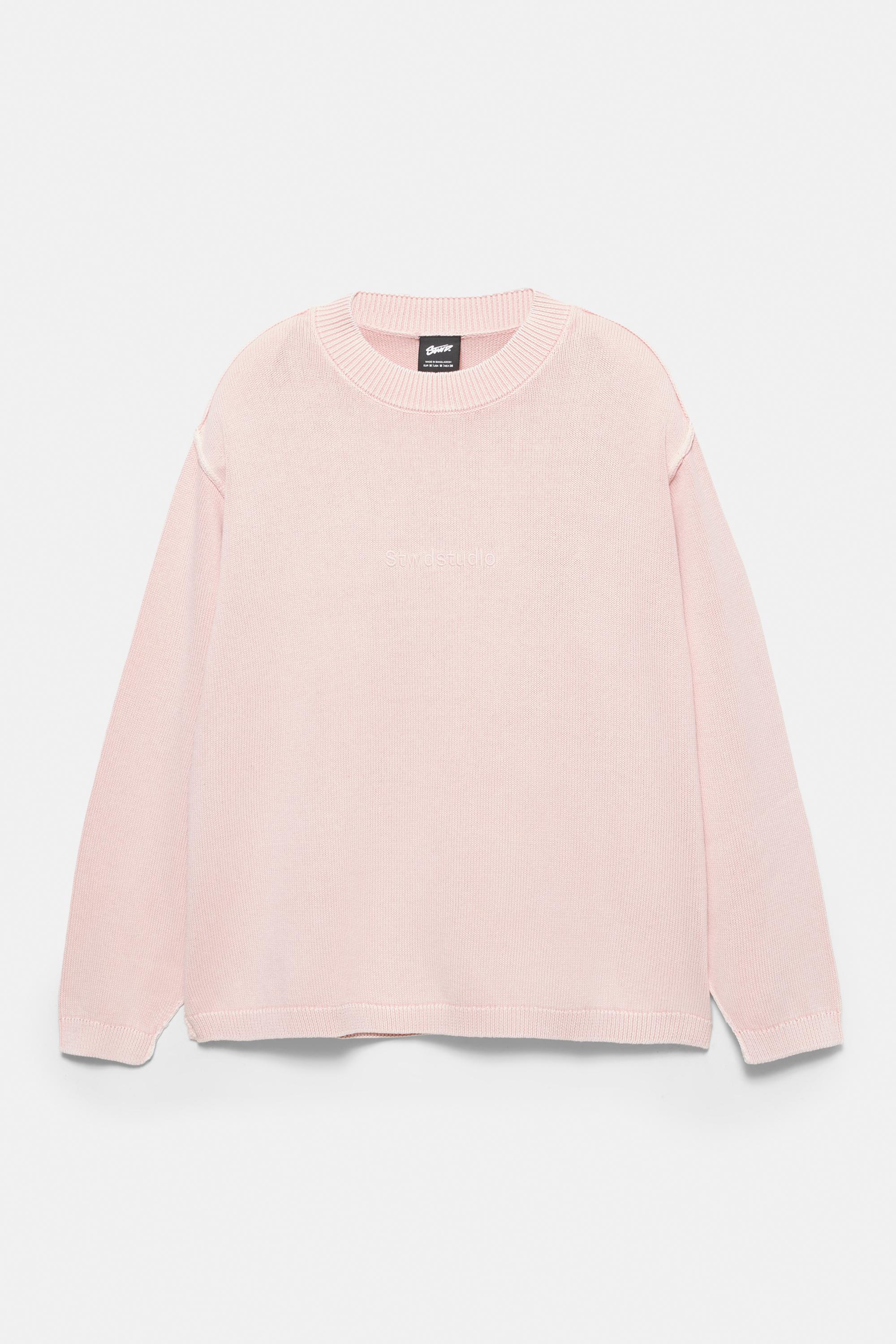 STWD Studio embroidered jumper — Pink