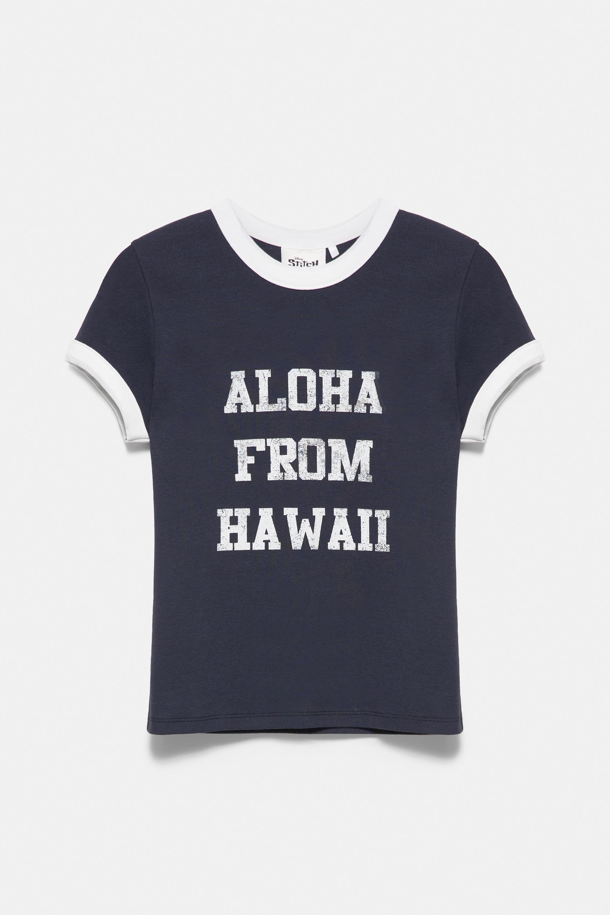 Lilo & Stitch slim fit T-shirt — Navy