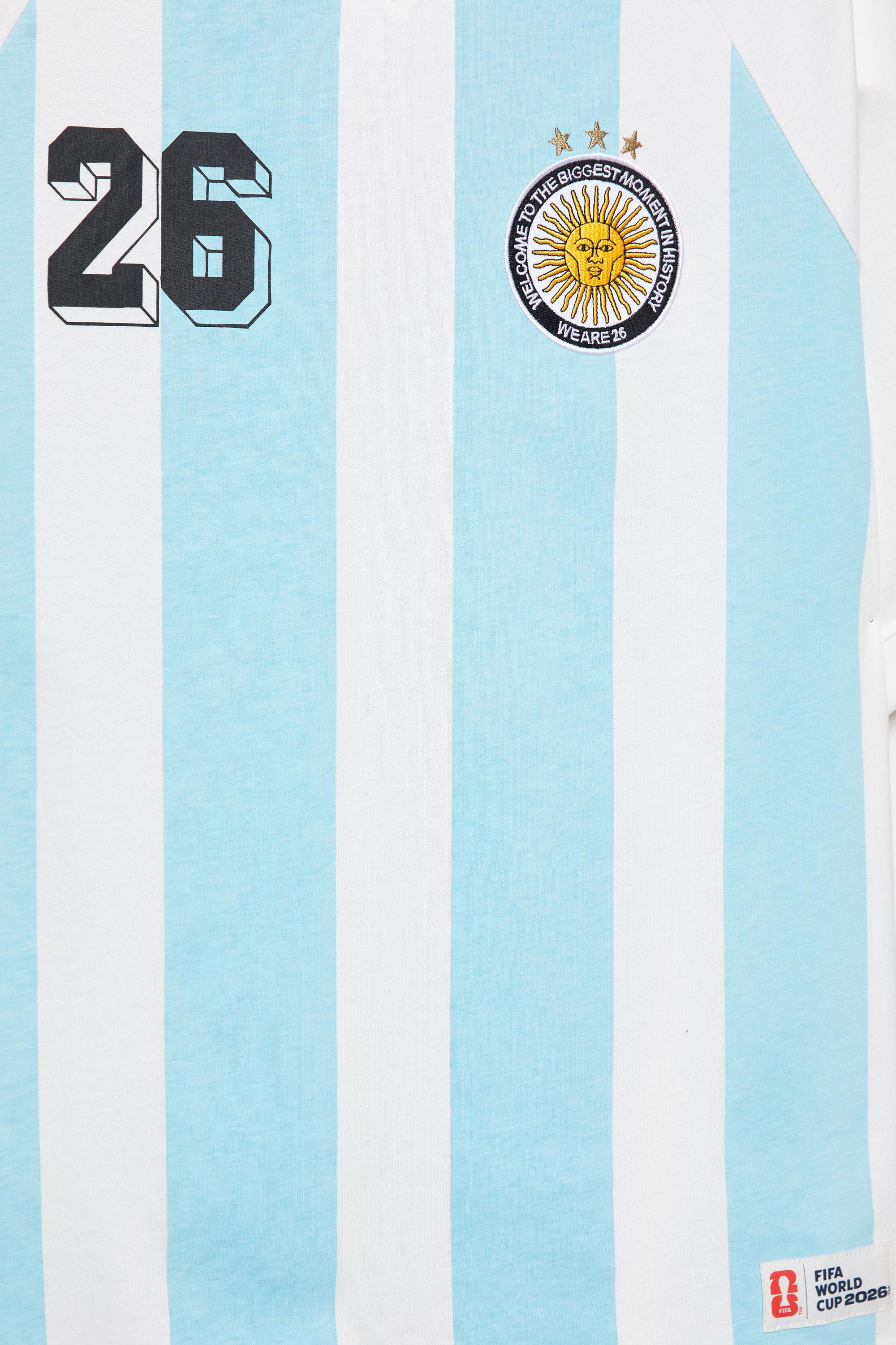 Argentina FIFA WORLD CUP 26™ polo shirt — Off white