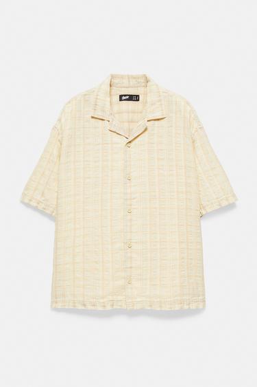 Short sleeve check shirt — Vanilla 4