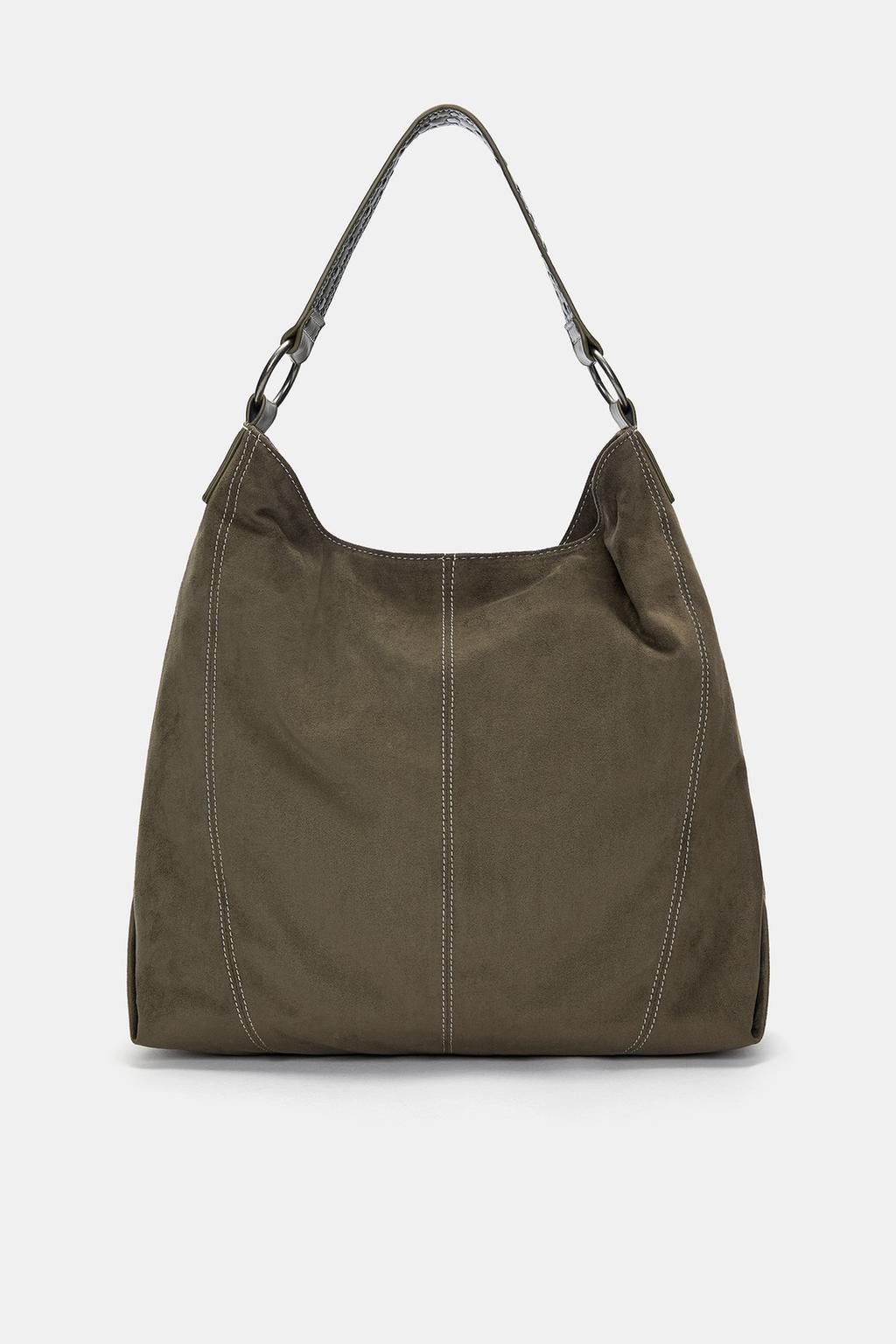 Borsa shopper con borchie PULL&BEAR - Main Image