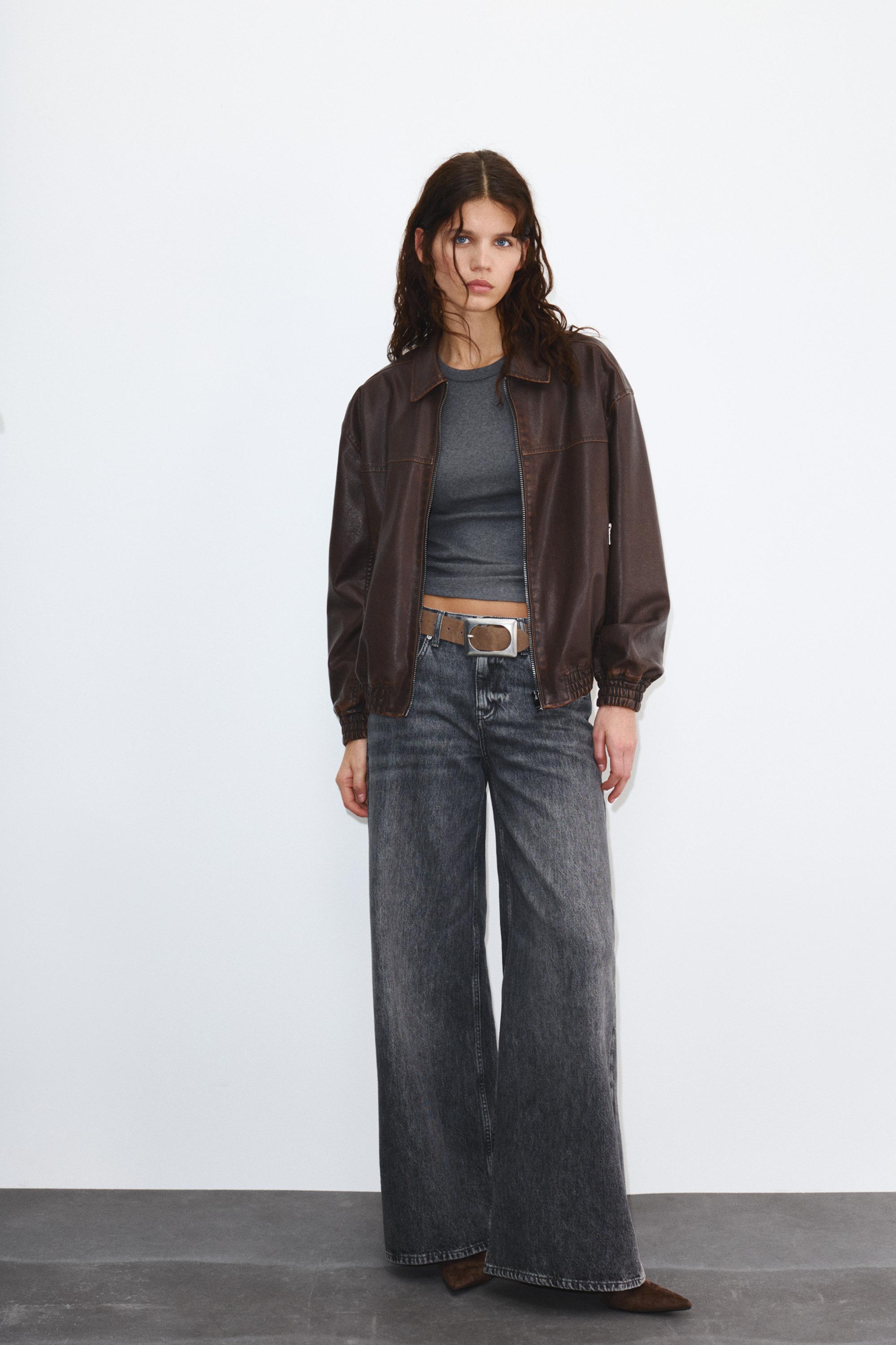 Suni Deri Baba Kesim Ceket - Görsel 71