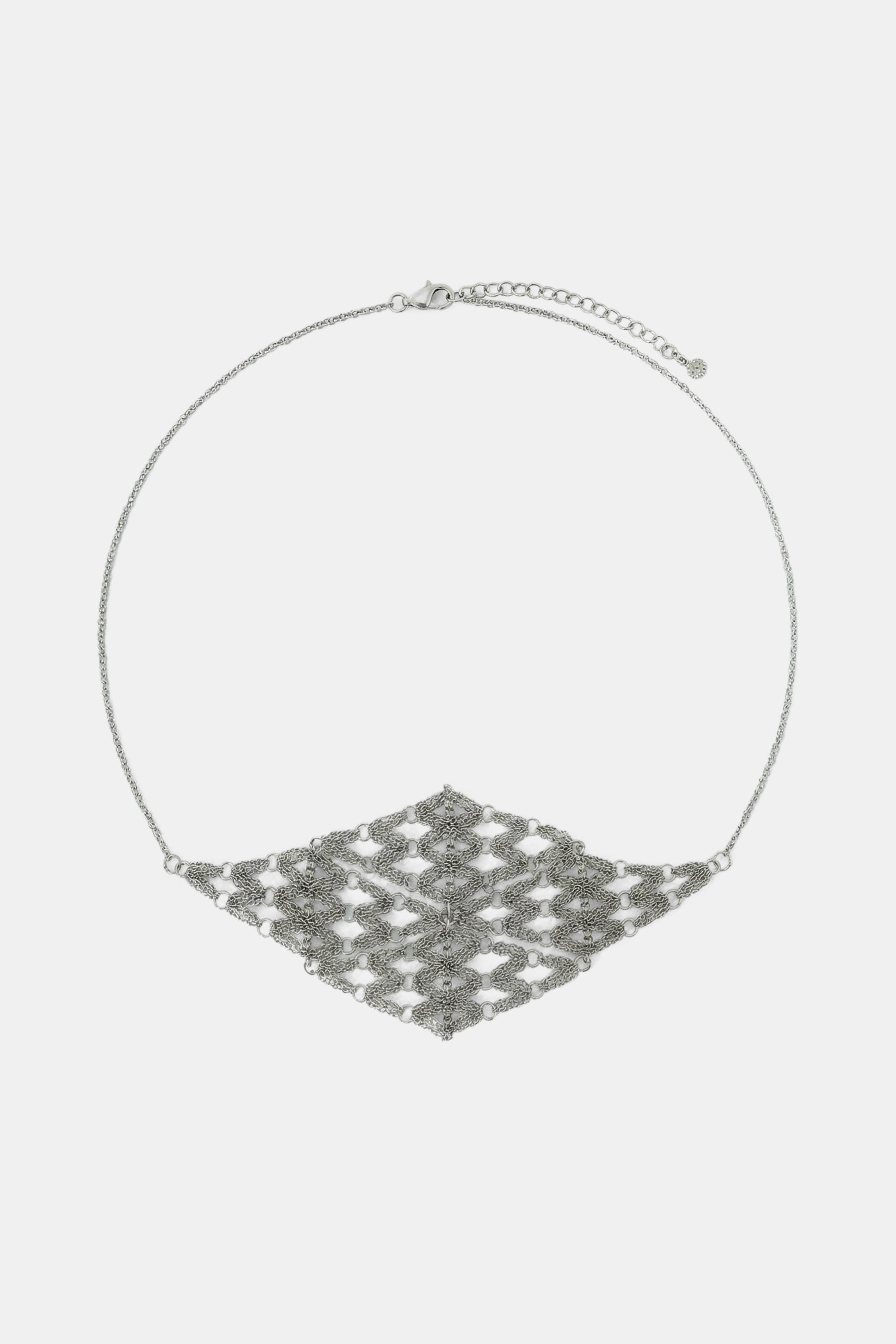 Işıltılı choker kolye - Görsel 5