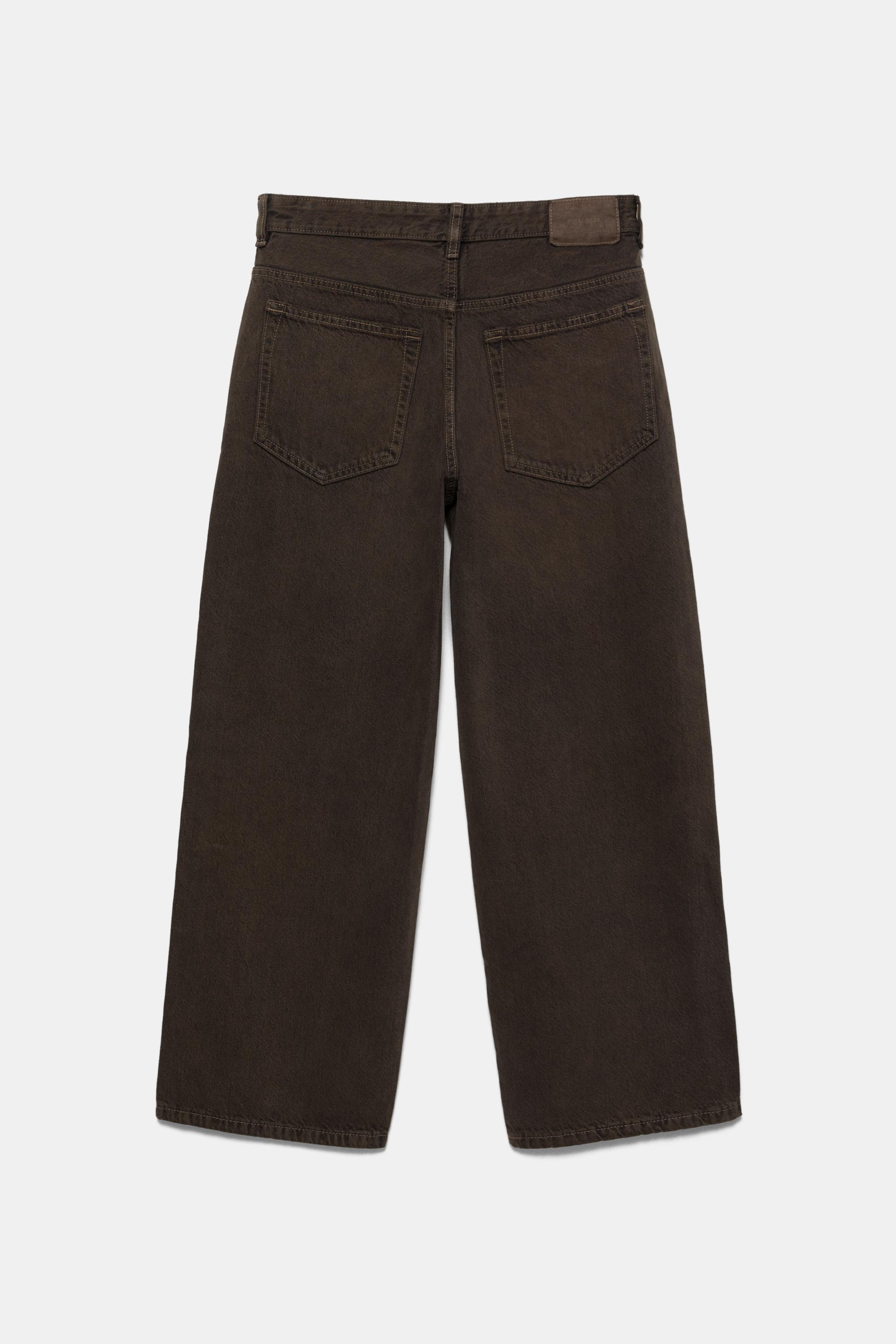 Wide-leg jeans — Rust