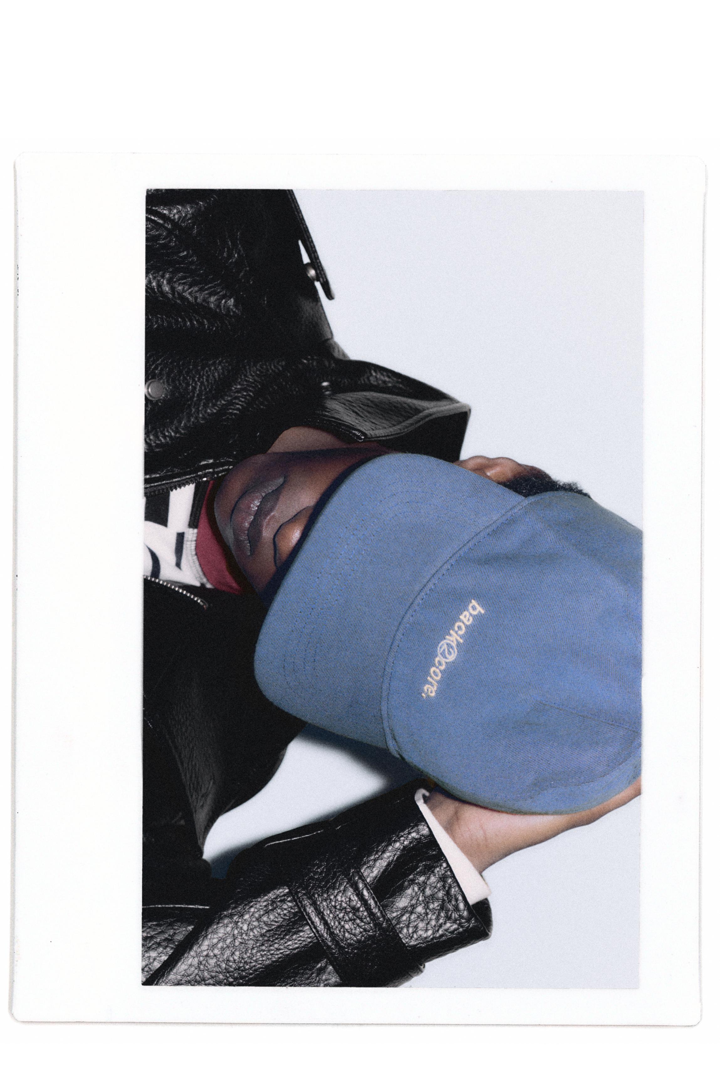 STWD embroidered cap — Blue