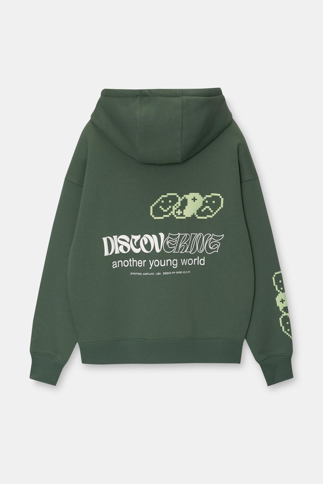 Felpa Sudadera Tom Y Jerry Pull And Bear Sudadera Capucha Mickey