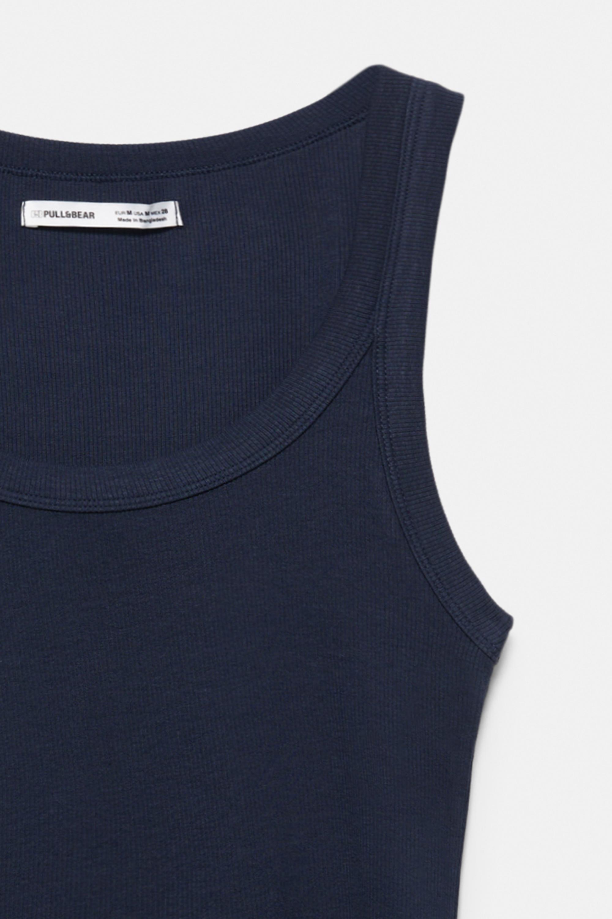 Basic tank top — Navy
