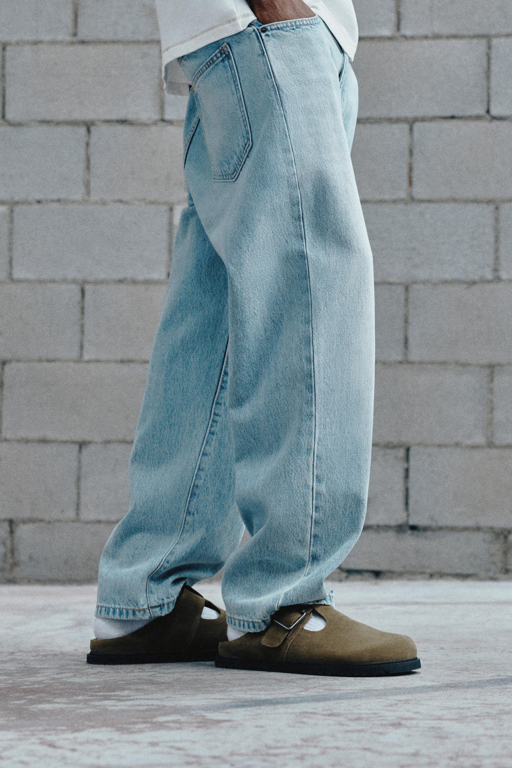 Leather buckle clogs — Khaki