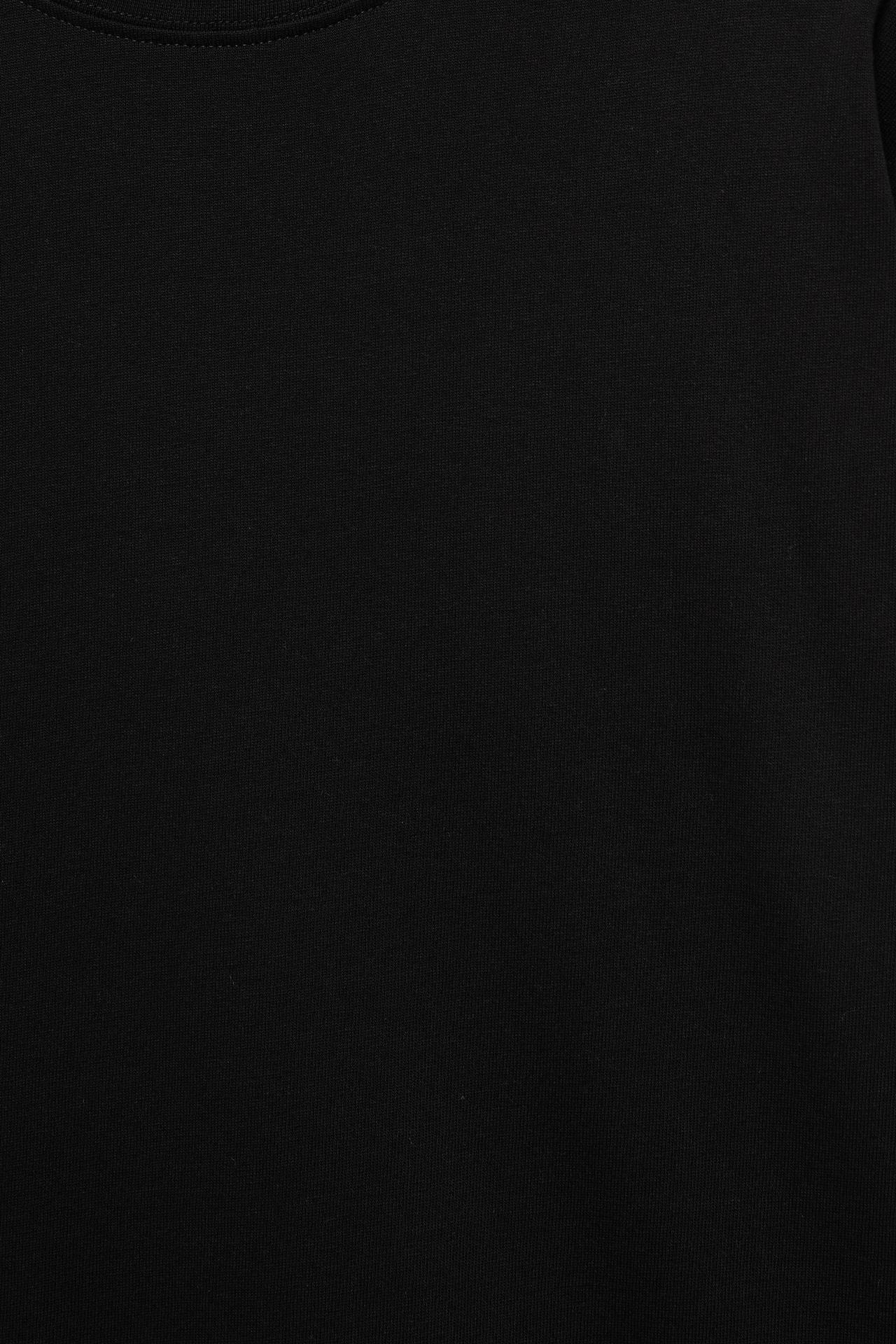 Heavy weight relaxed fit T-shirt — Black