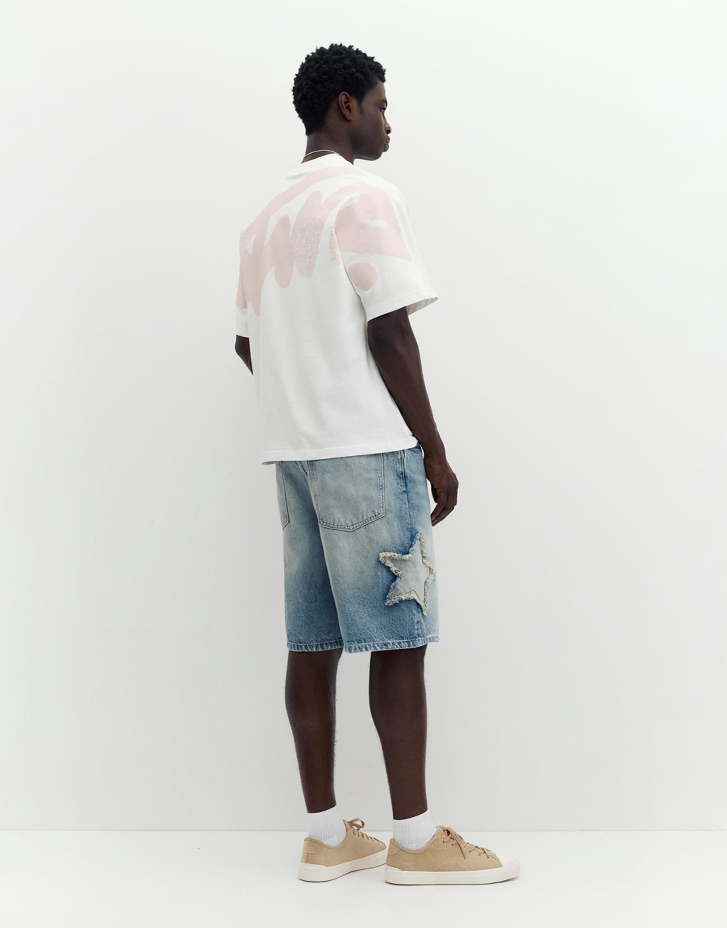 STWD graffiti logo T-shirt — Off white