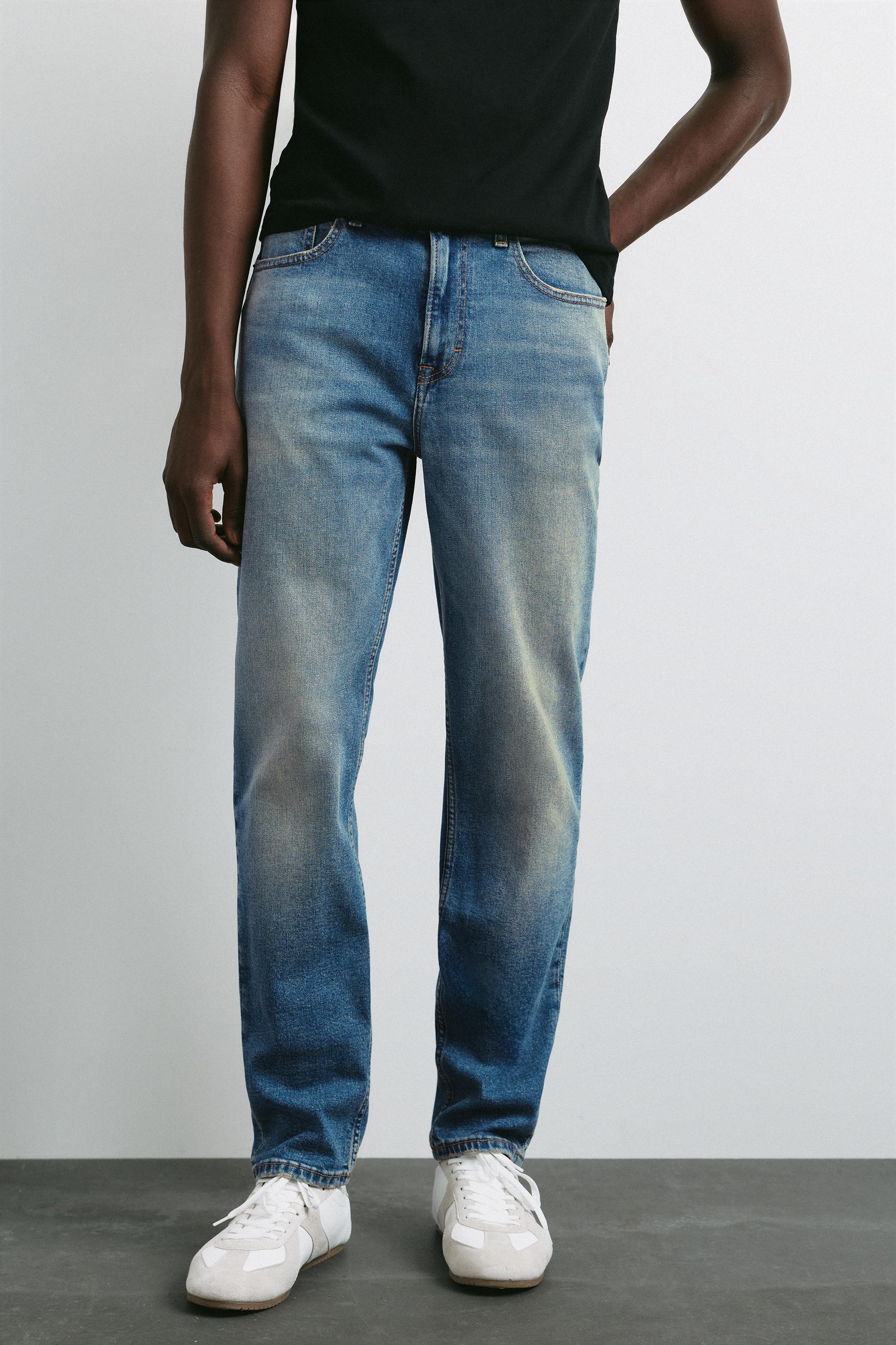 Slim fit jeans — Neon blue