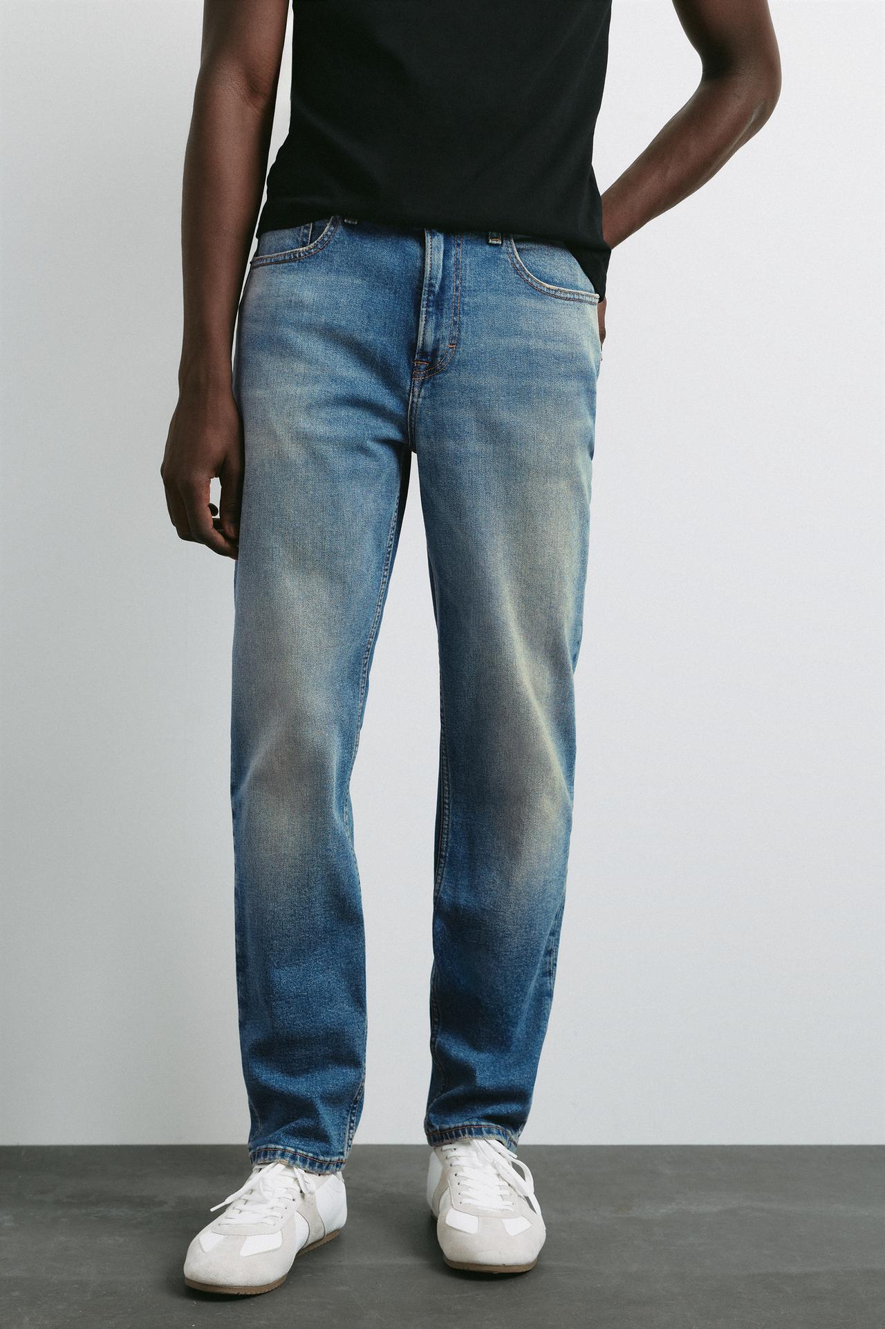 Slim fit jeans — Neon blue