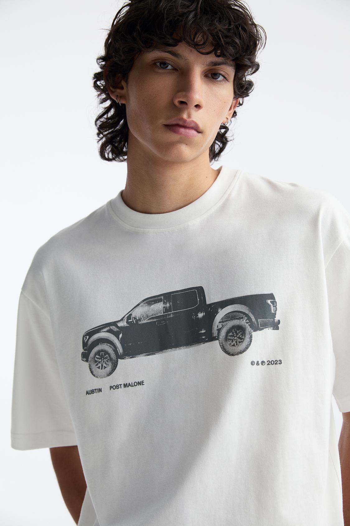 Post Malone truck T-shirt - pull&bear