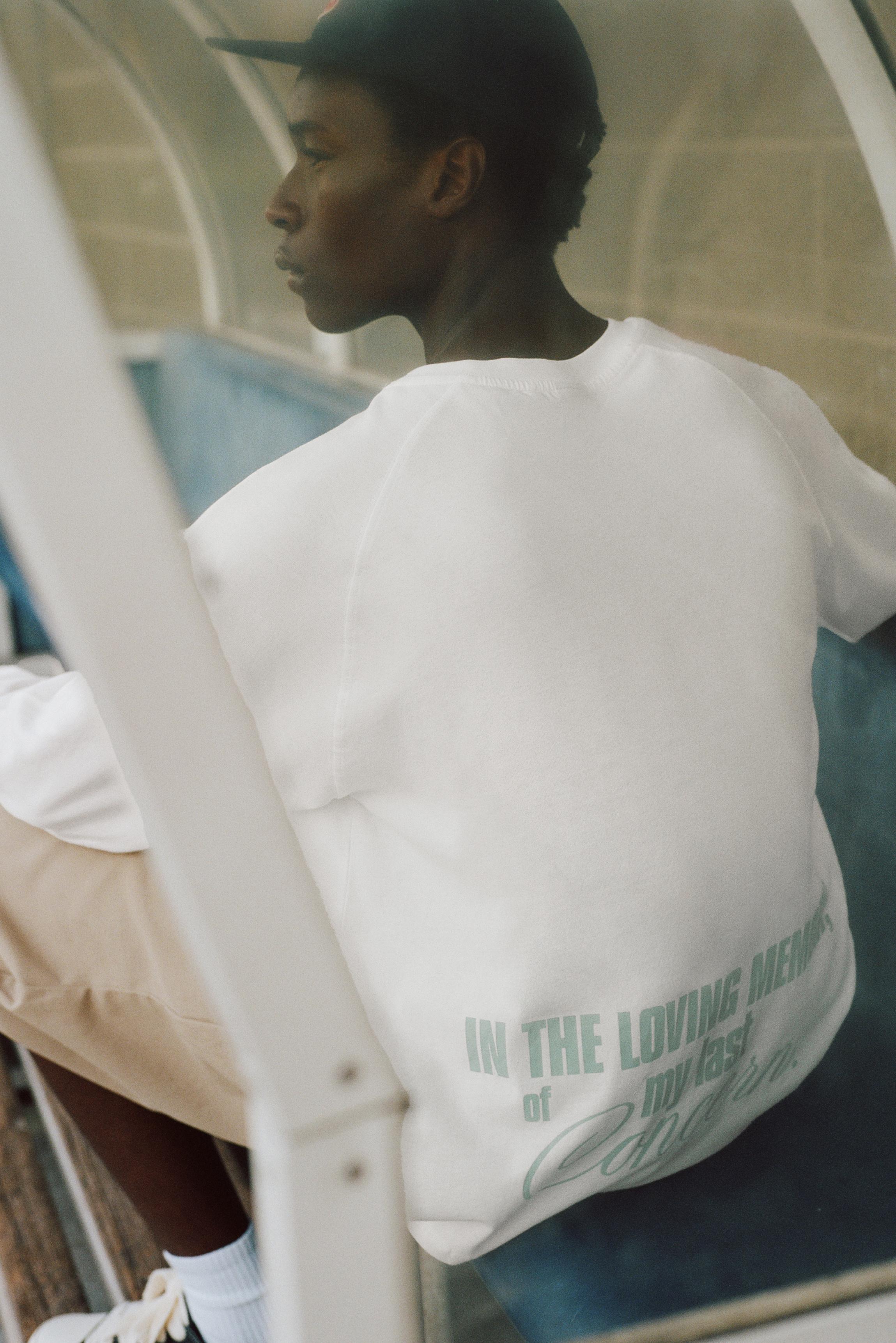 STWD boxy star T-shirt — Off white
