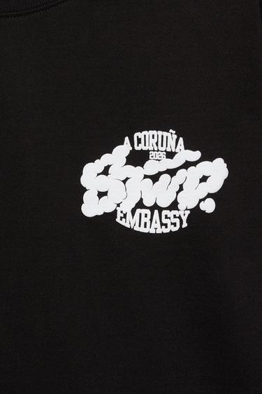 STWD Embassy Coruña T-shirt — Black 3
