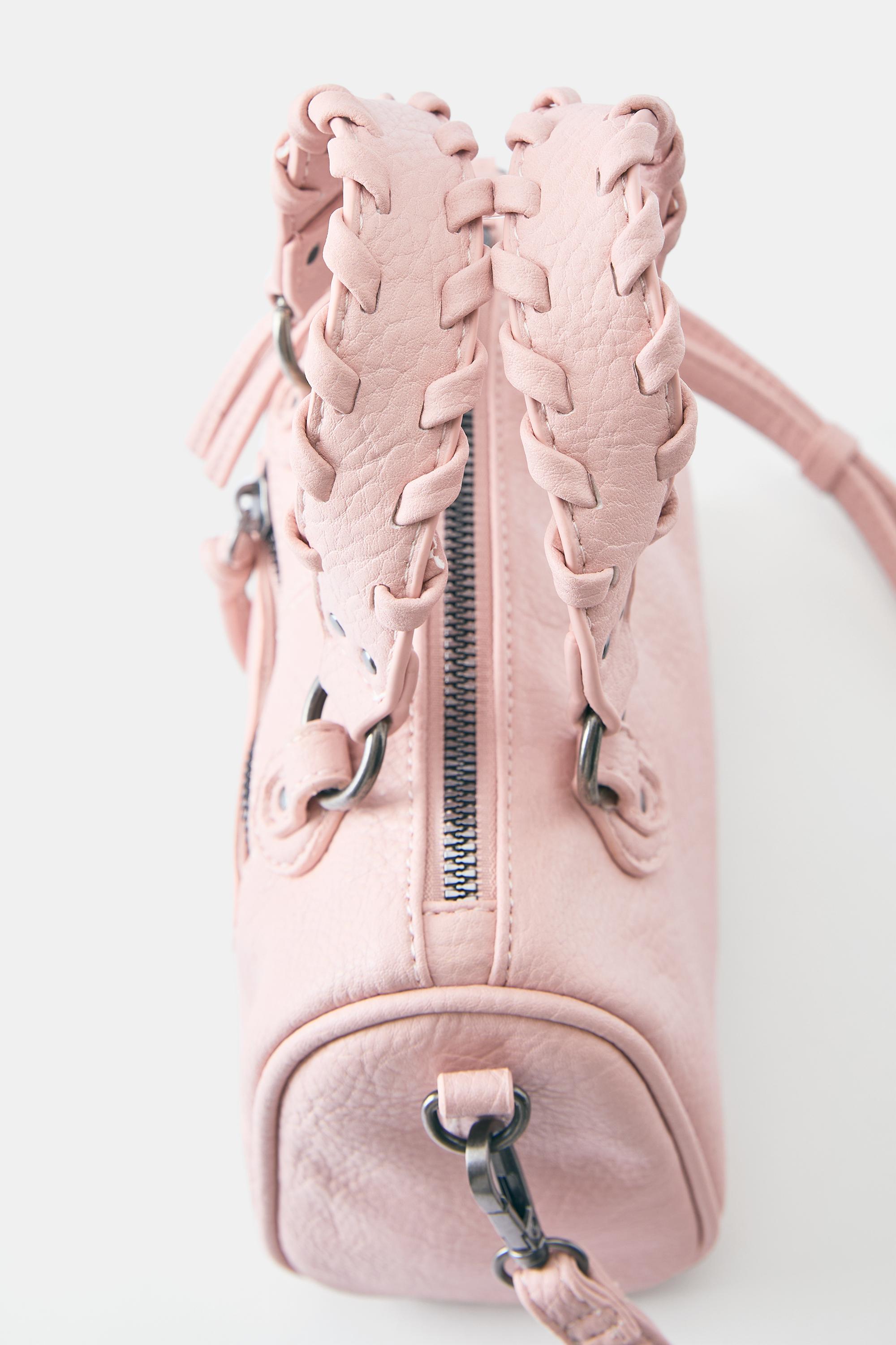 Studded crossbody bag — Pink